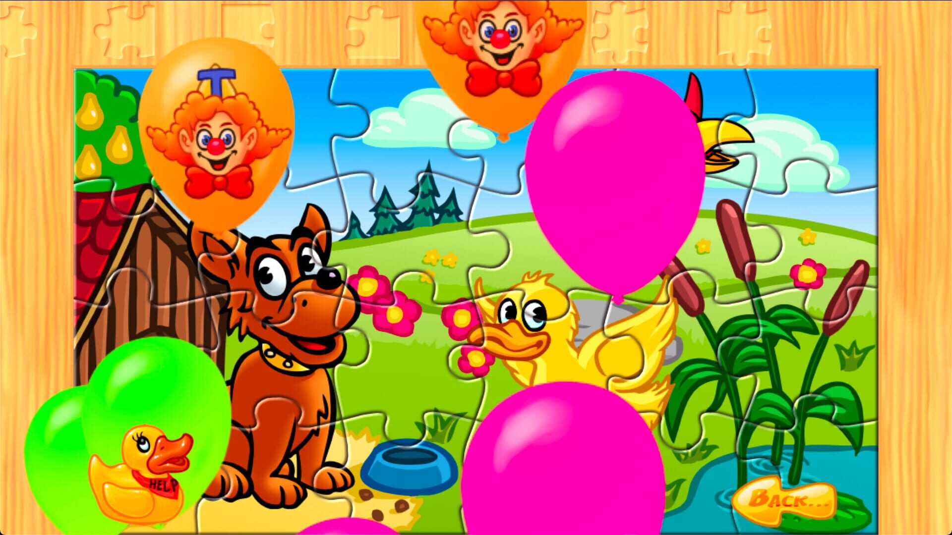 Animal Farm Jigsaw Games for Toddlers, Babys and Kids screenshot 1