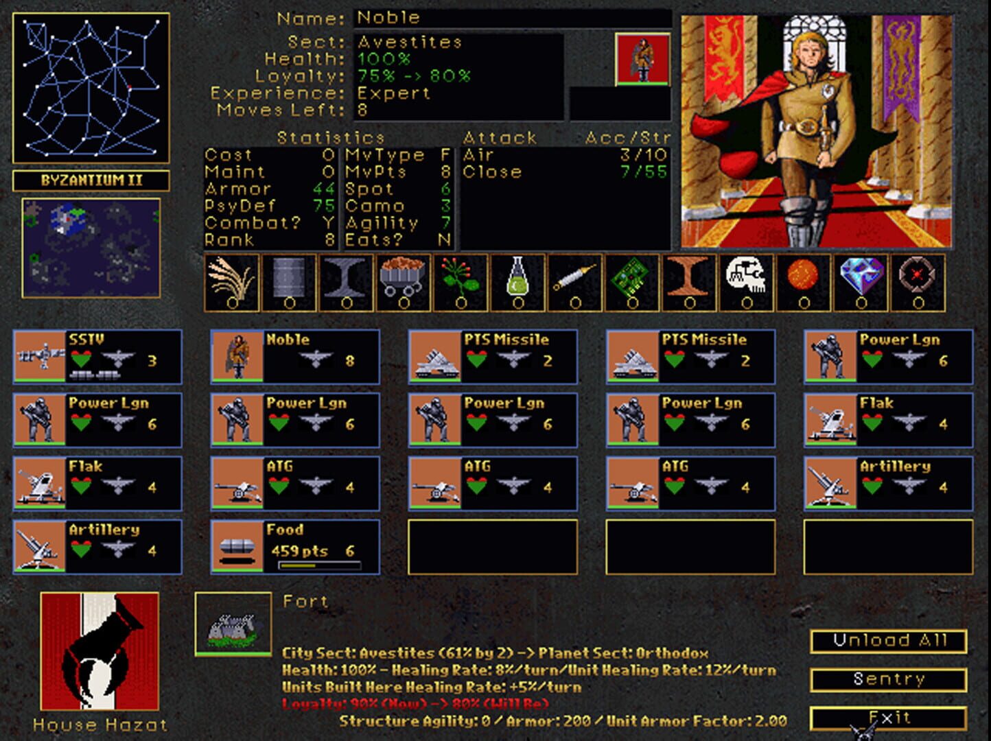 Emperor of the Fading Suns Enhanced screenshot 1