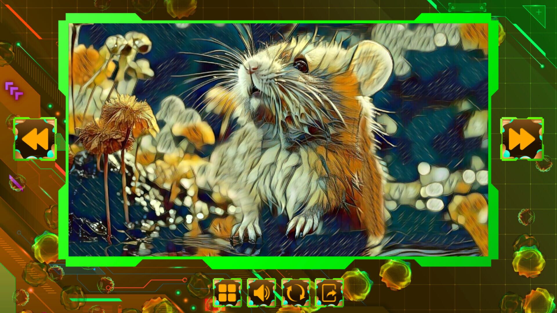 Twizzle Puzzle: Rodents screenshot 1