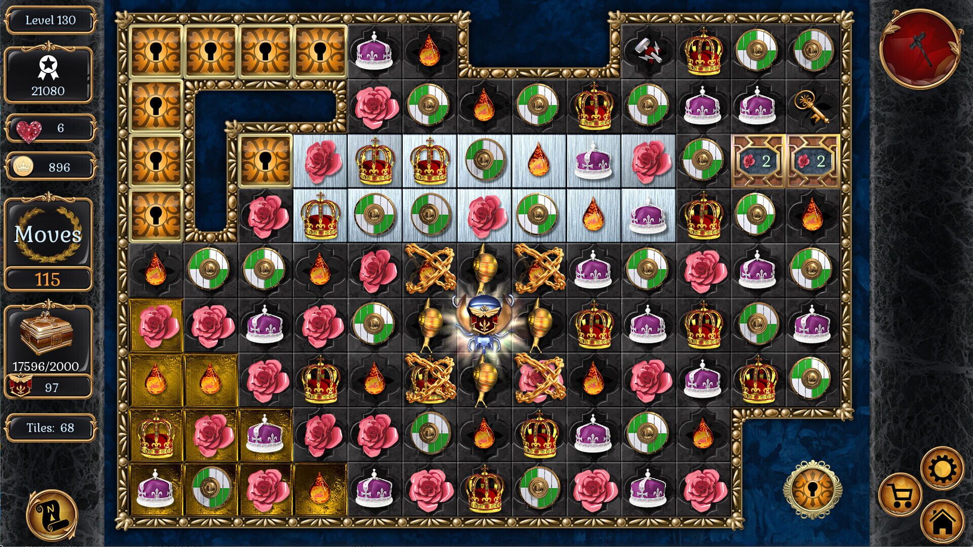 Jewel Match Origins 3: Camelot Castle - Collector's Edition screenshot 1
