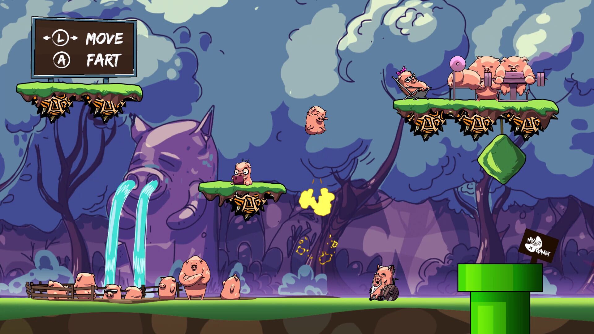 Tales From The Arcade: Fartmania screenshot 1