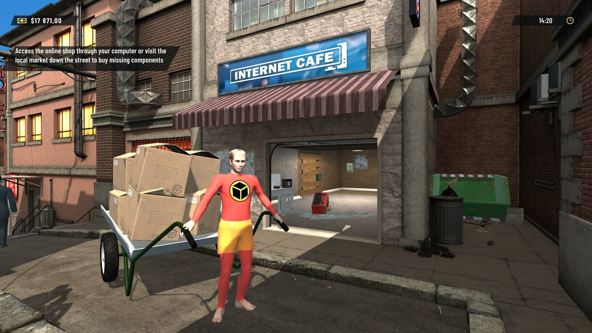 Cyber Internet Club Simulator screenshot 1