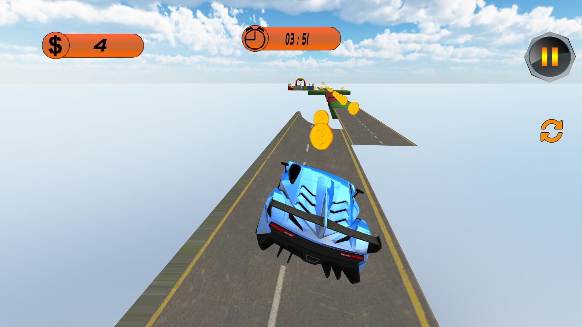 Stunts above Clouds 2 screenshot 1
