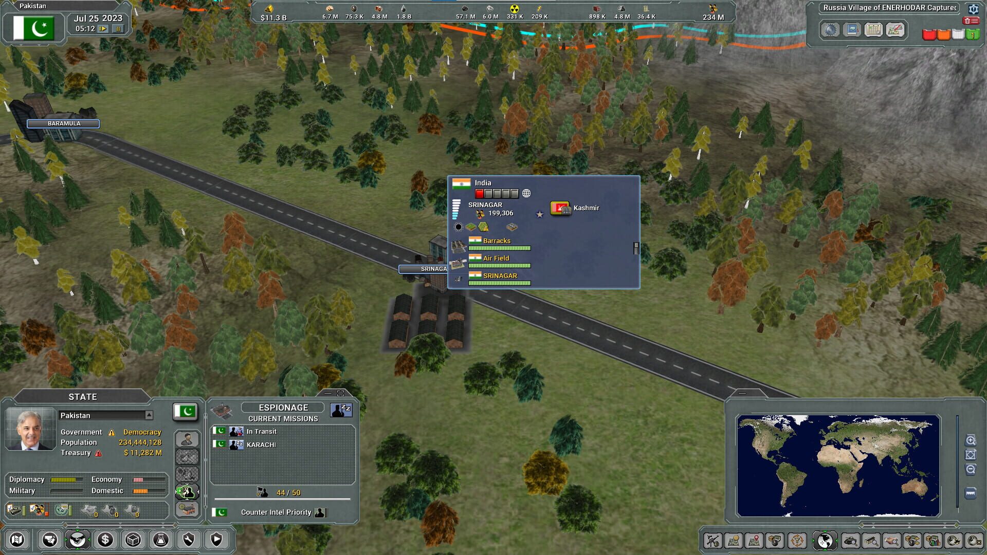 Supreme Ruler Global Outbreak screenshot 1