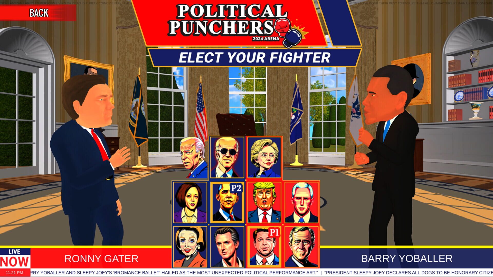 Political Punchers: 2024 Arena screenshot 1