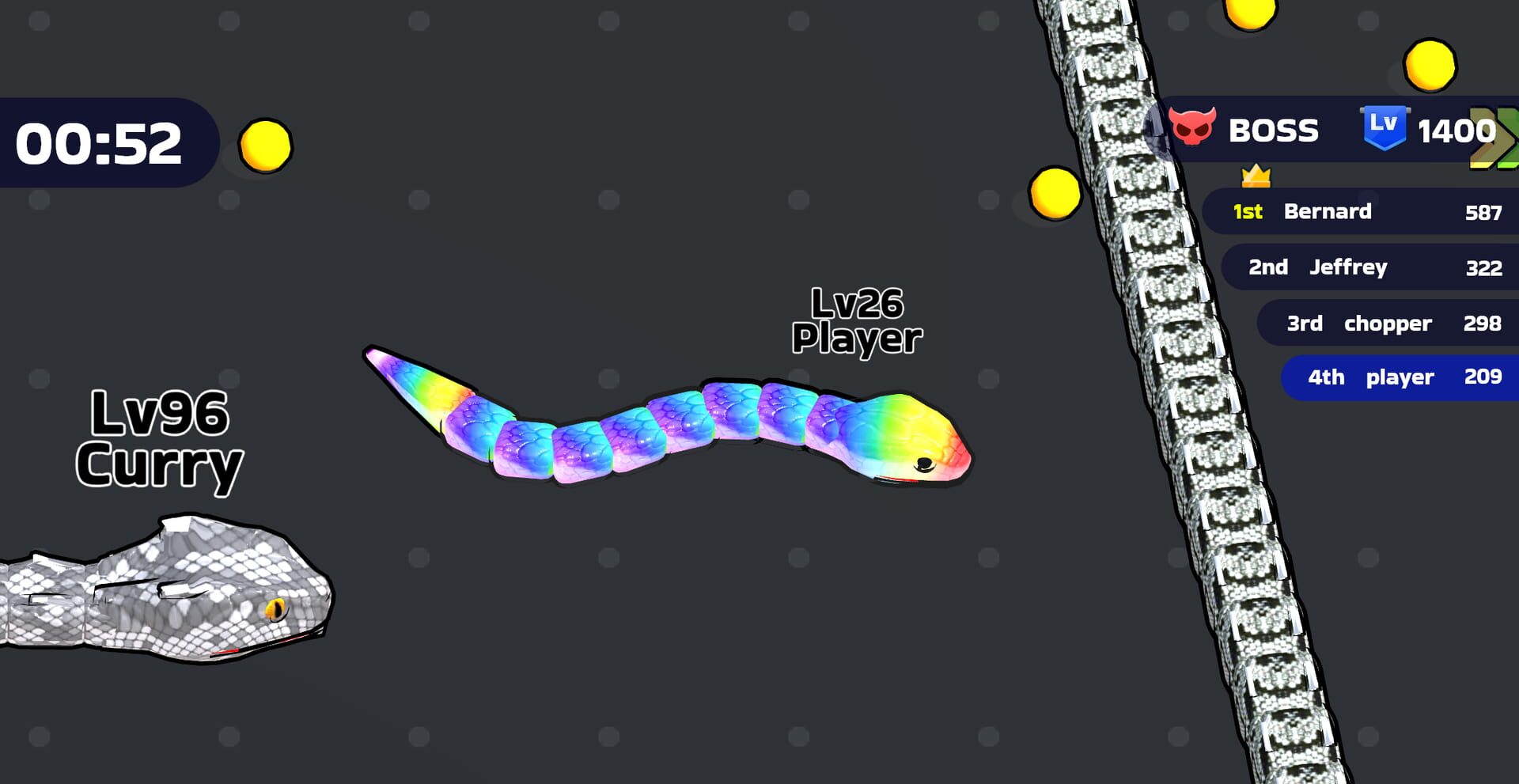 Snake Clash! screenshot 1