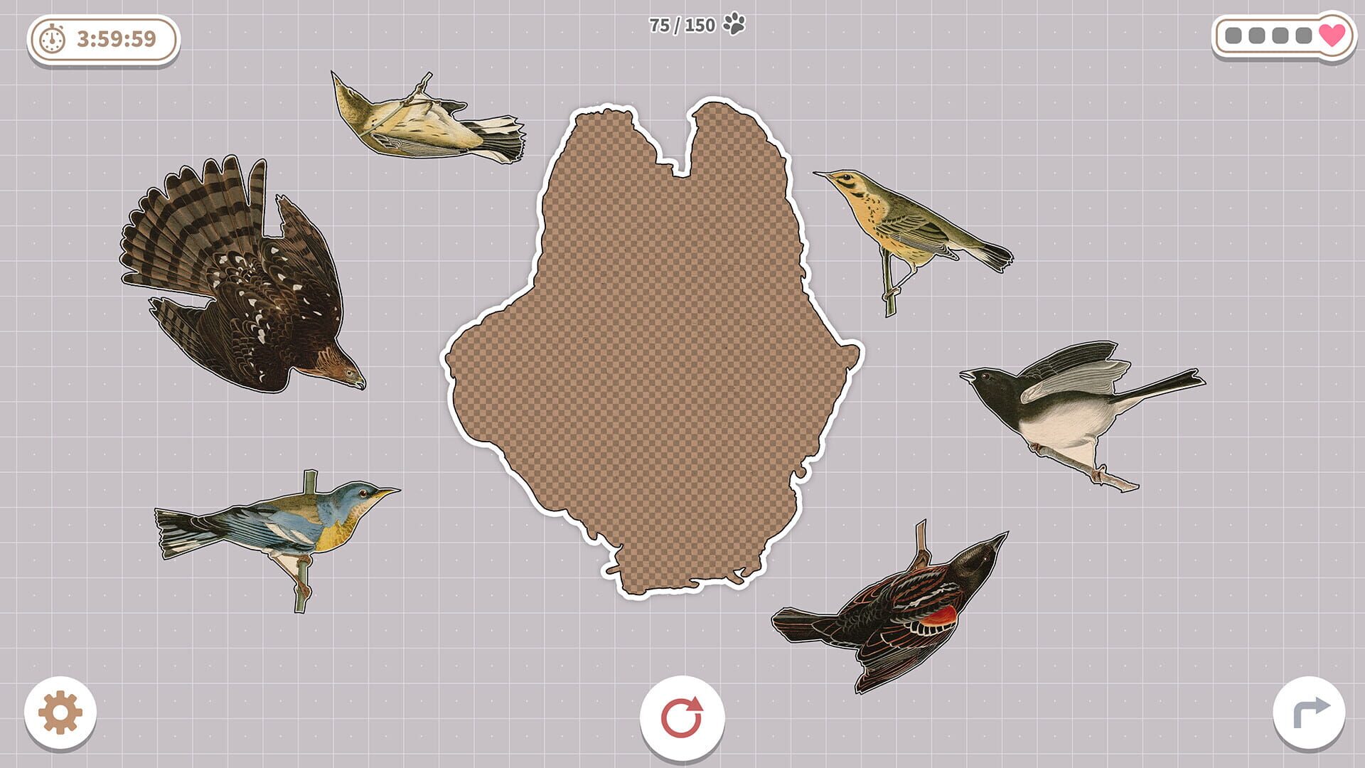 Brids Huddled Together screenshot 1
