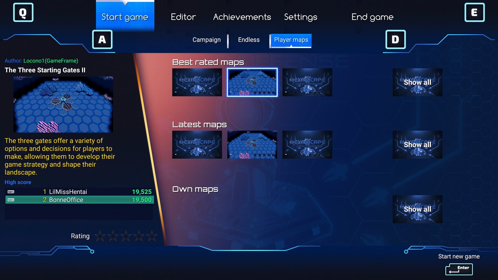 HexaScape: Cyber Defense screenshot 1