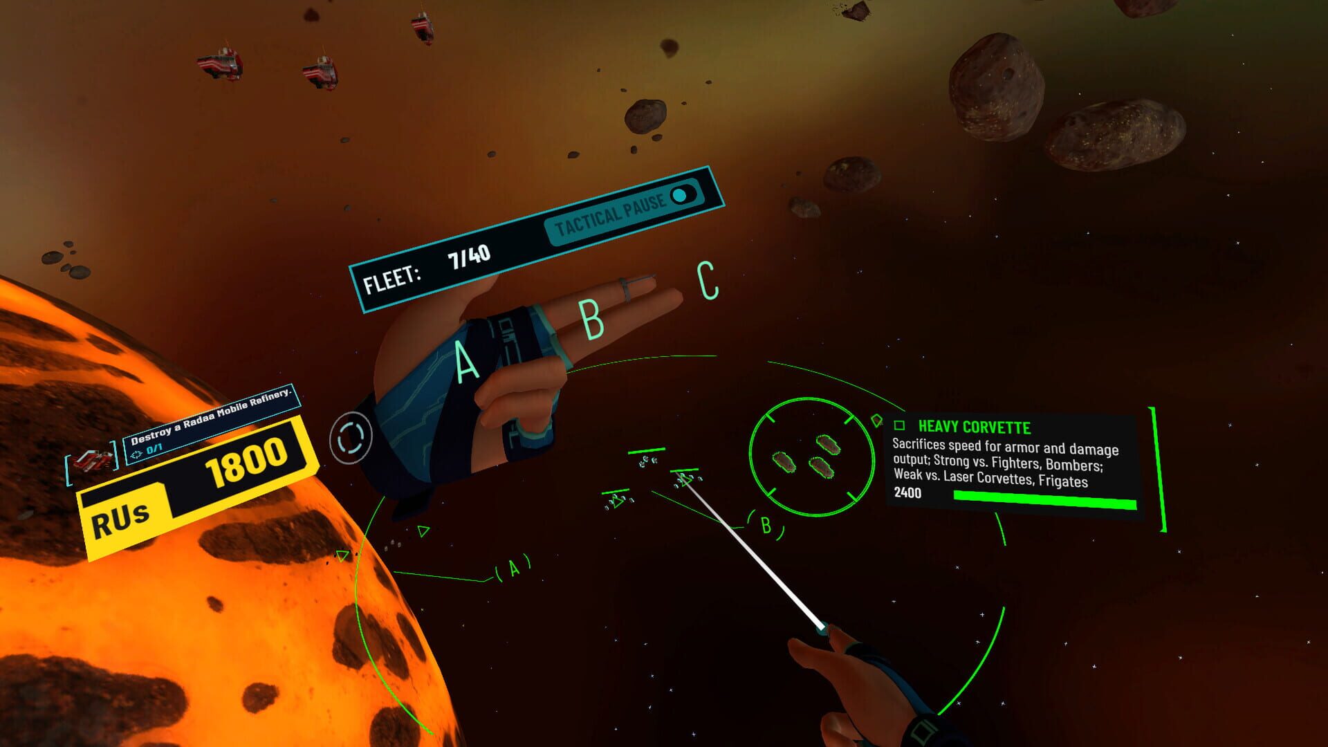 Homeworld: Vast Reaches screenshot 1