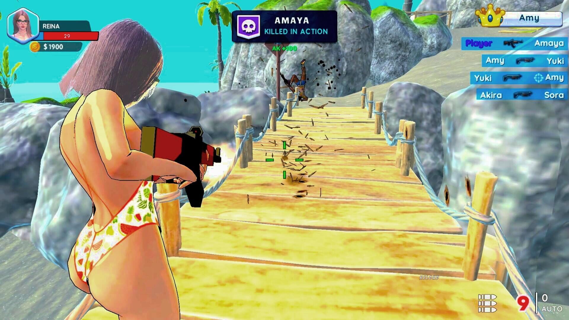 Bikini Beach: Anime Girls Assault screenshot 1
