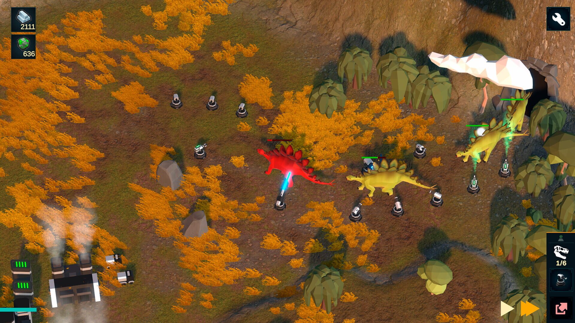 Jurassic Tower Defense screenshot 1