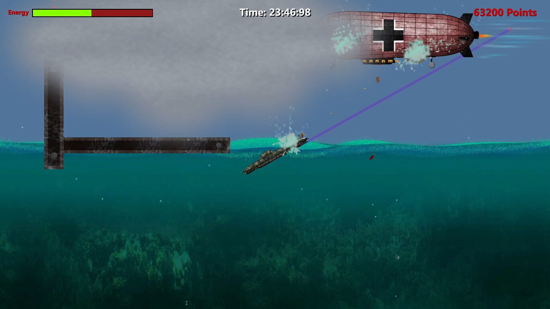 Submarines 2D screenshot 1