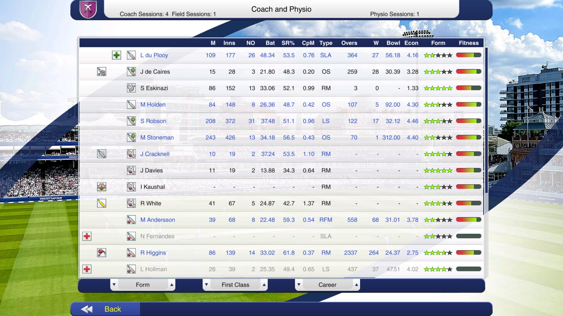 Cricket Captain 2024 screenshot 1