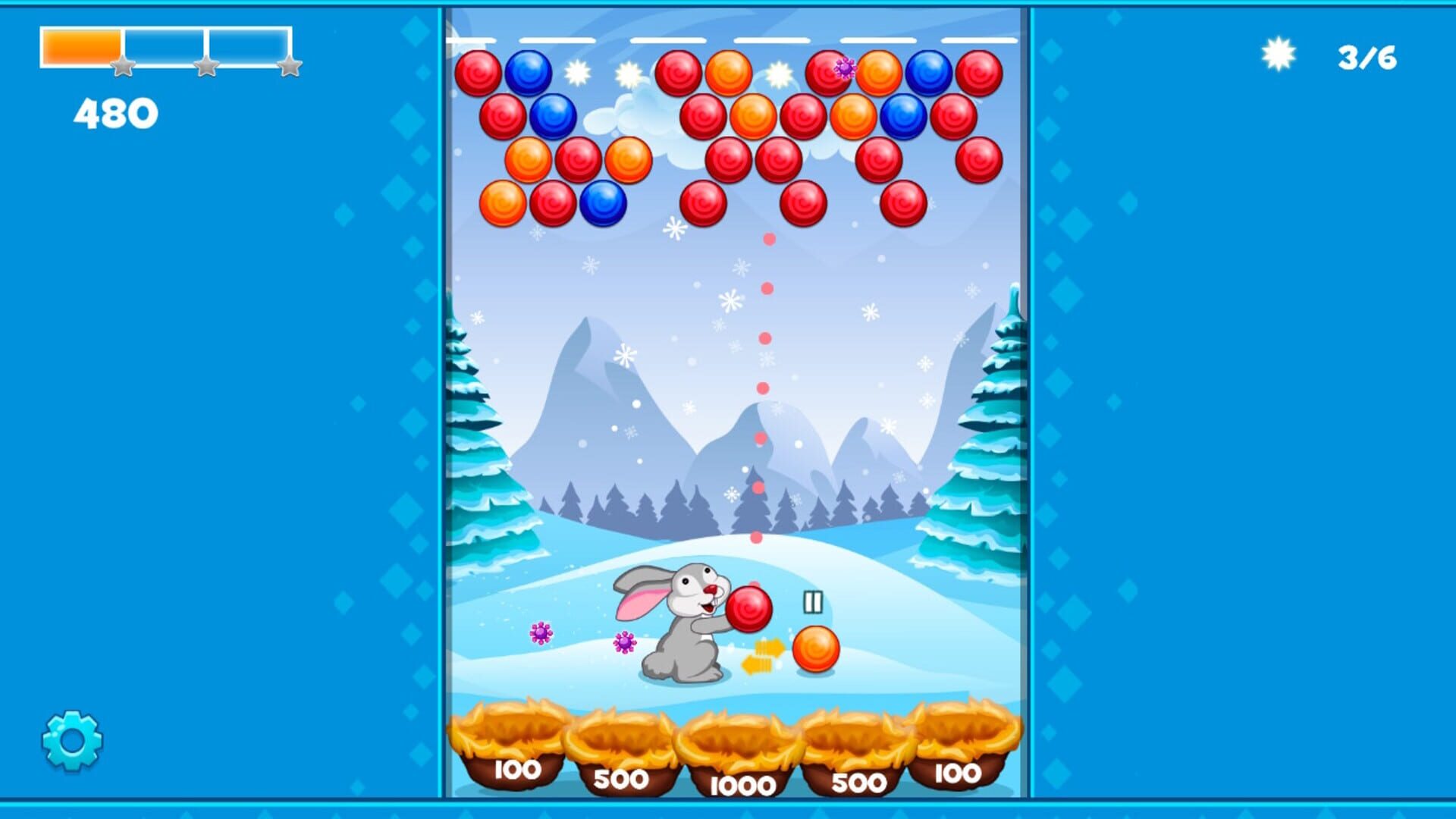 Easter Bunny: Bubble Shooter screenshot 1