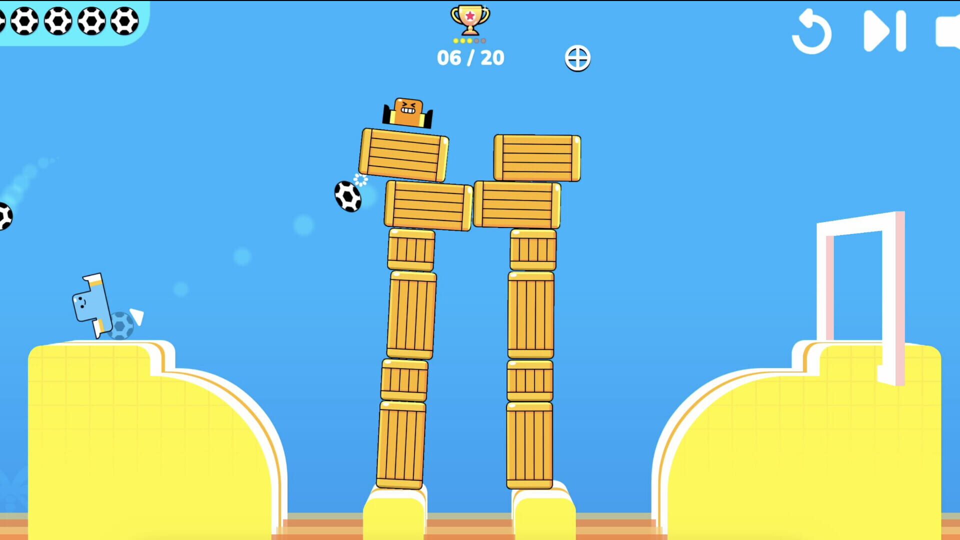Blumgi Soccer screenshot 1
