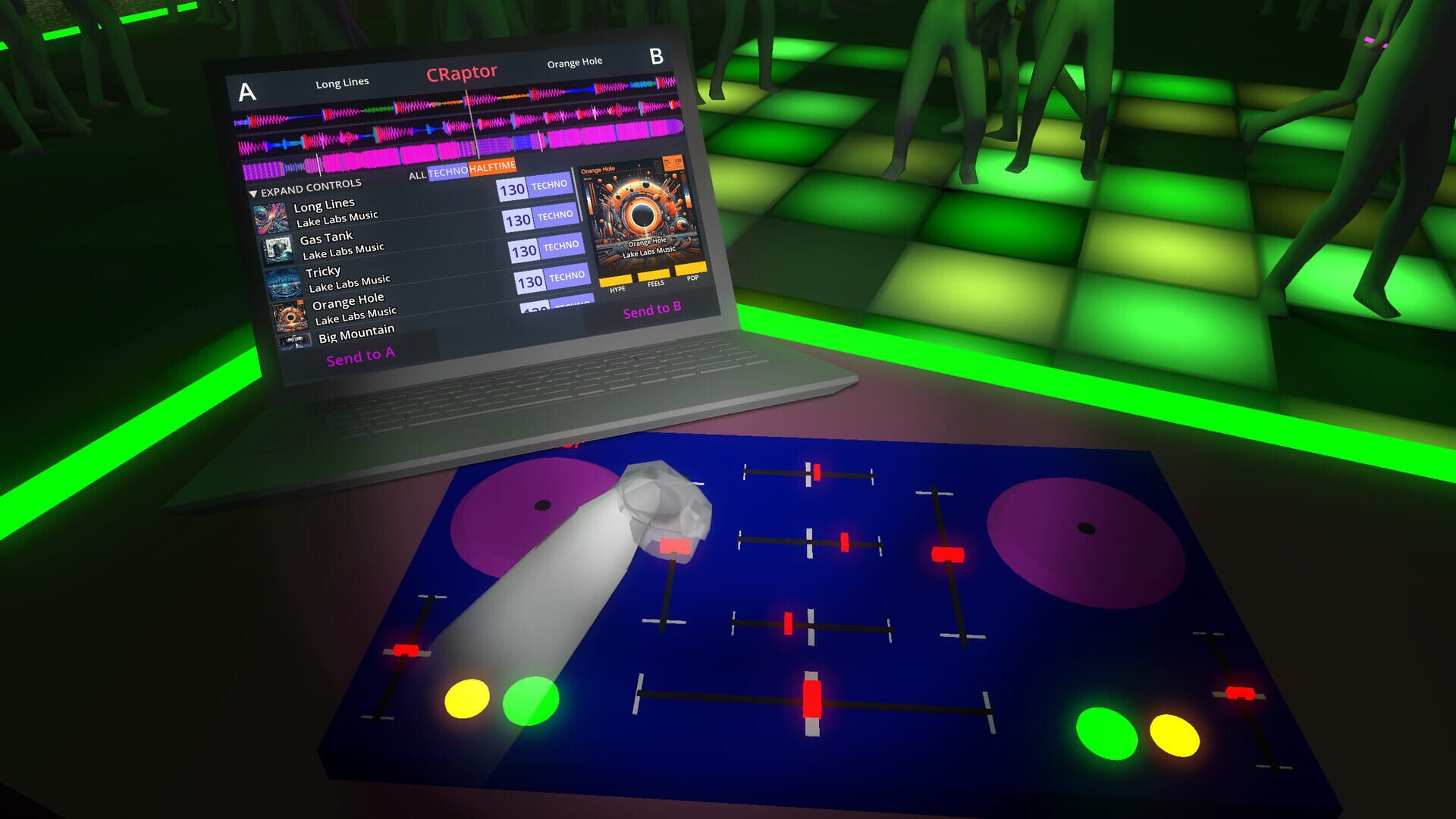 DJ Simulator screenshot 1