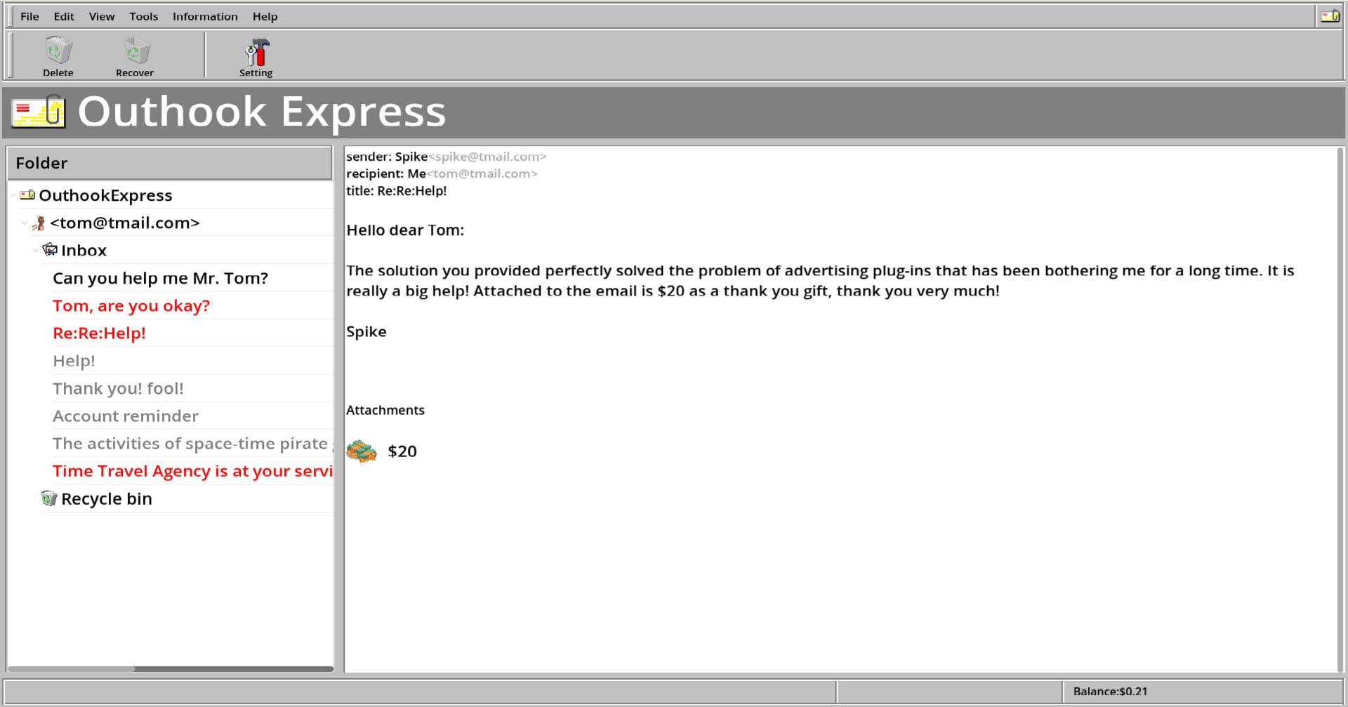 Malware screenshot 1