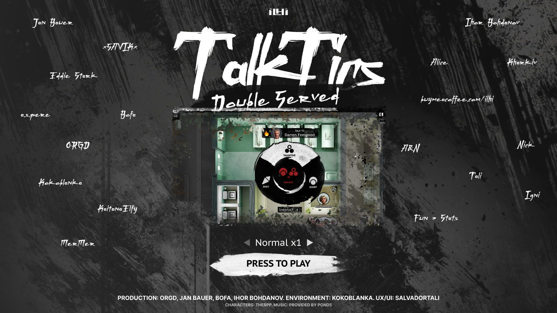 TalkTics: Double Served screenshot 1