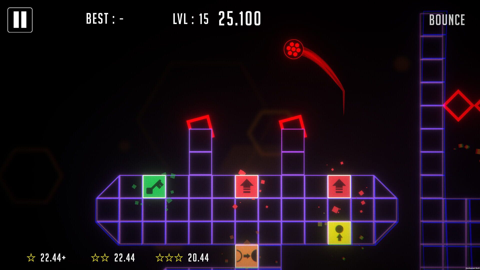 Neon Puzzle Ball screenshot 1