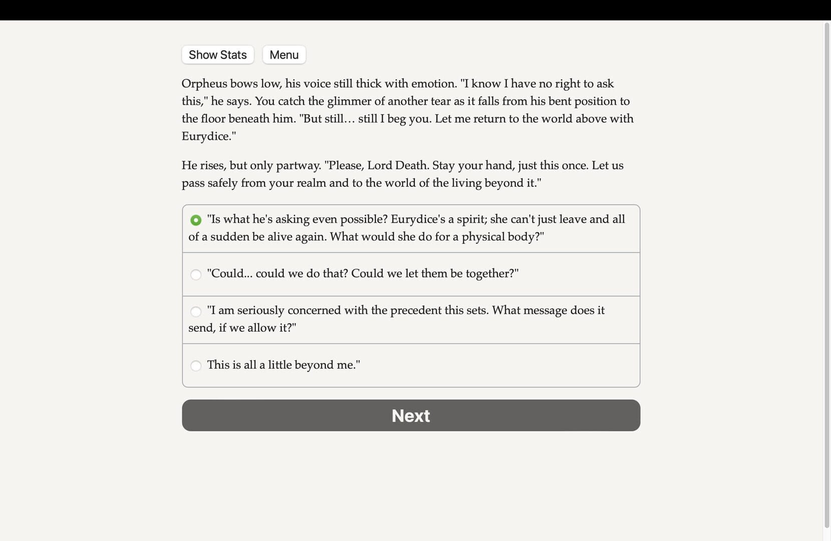 Fields of Asphodel screenshot 1