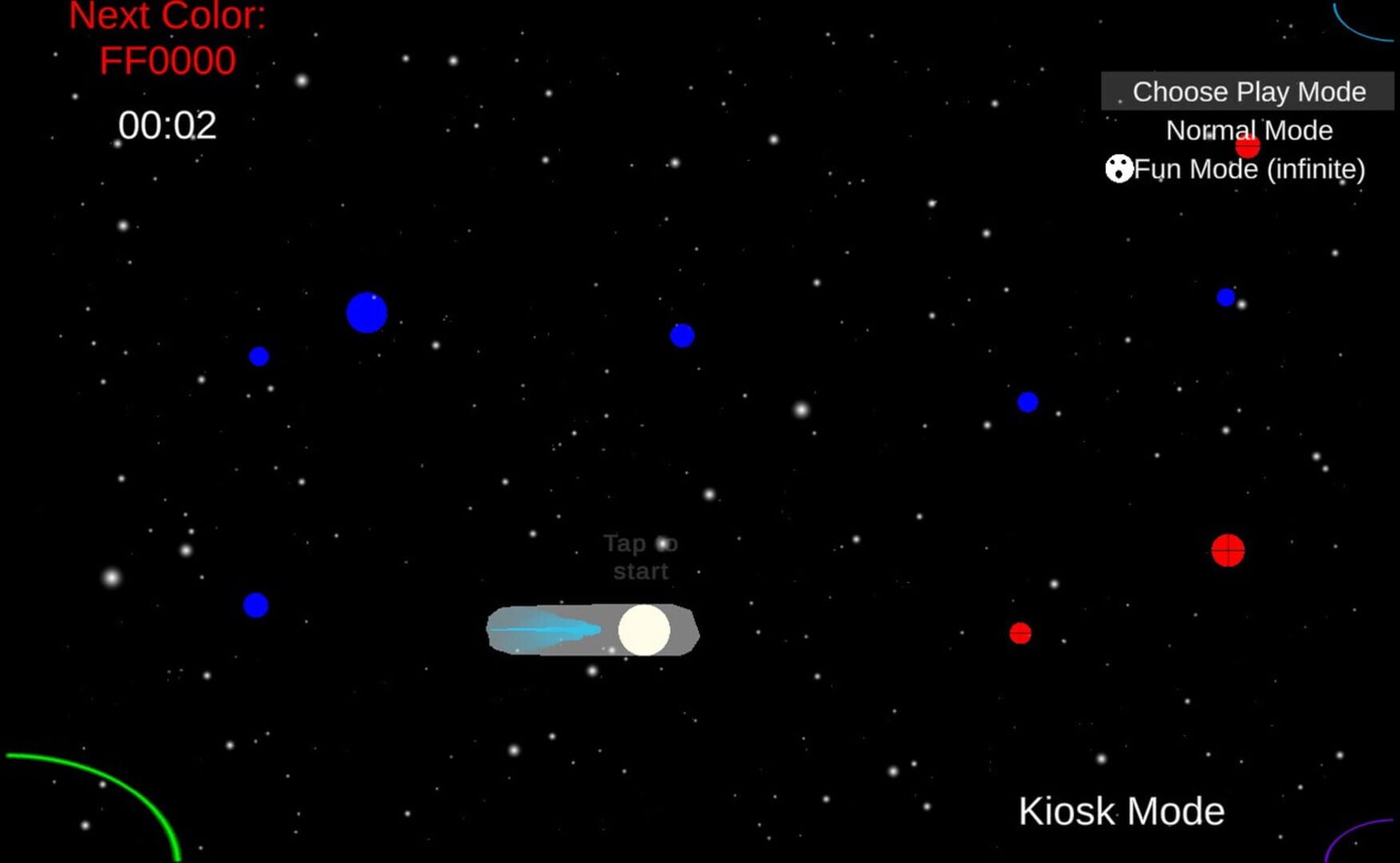 Space Trail Fireworks screenshot 1