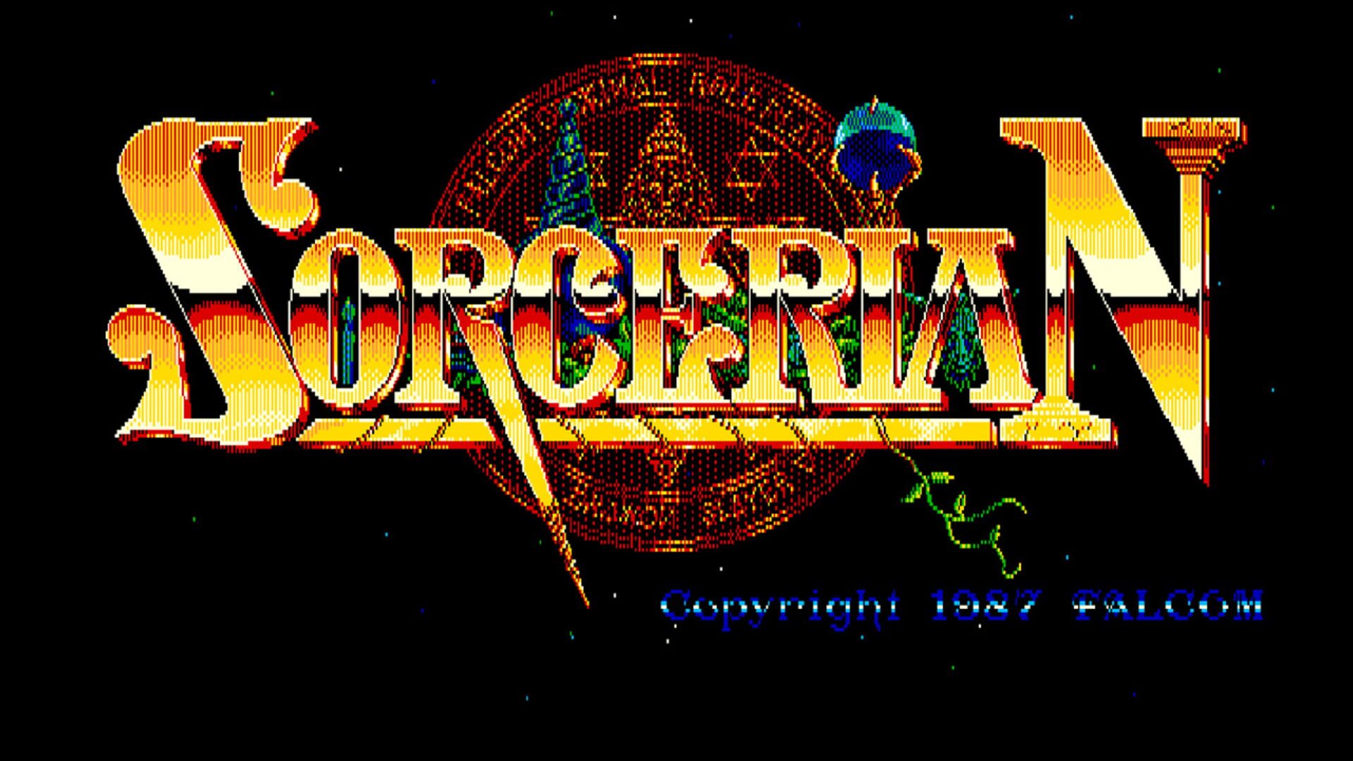 Eggconsole Sorcerian PC-8801mkIISR screenshot 1