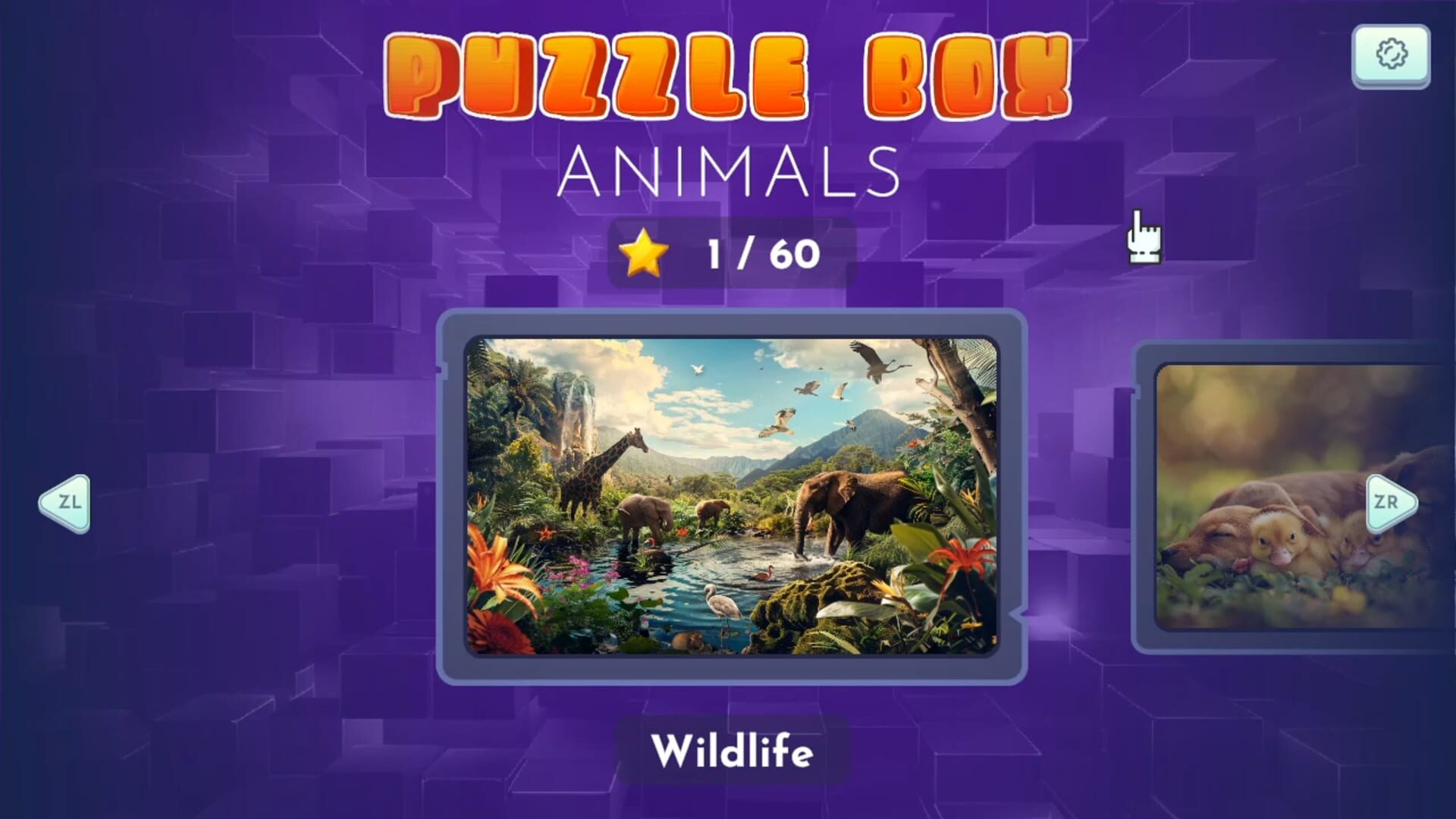 Puzzle Box: Animals screenshot 1