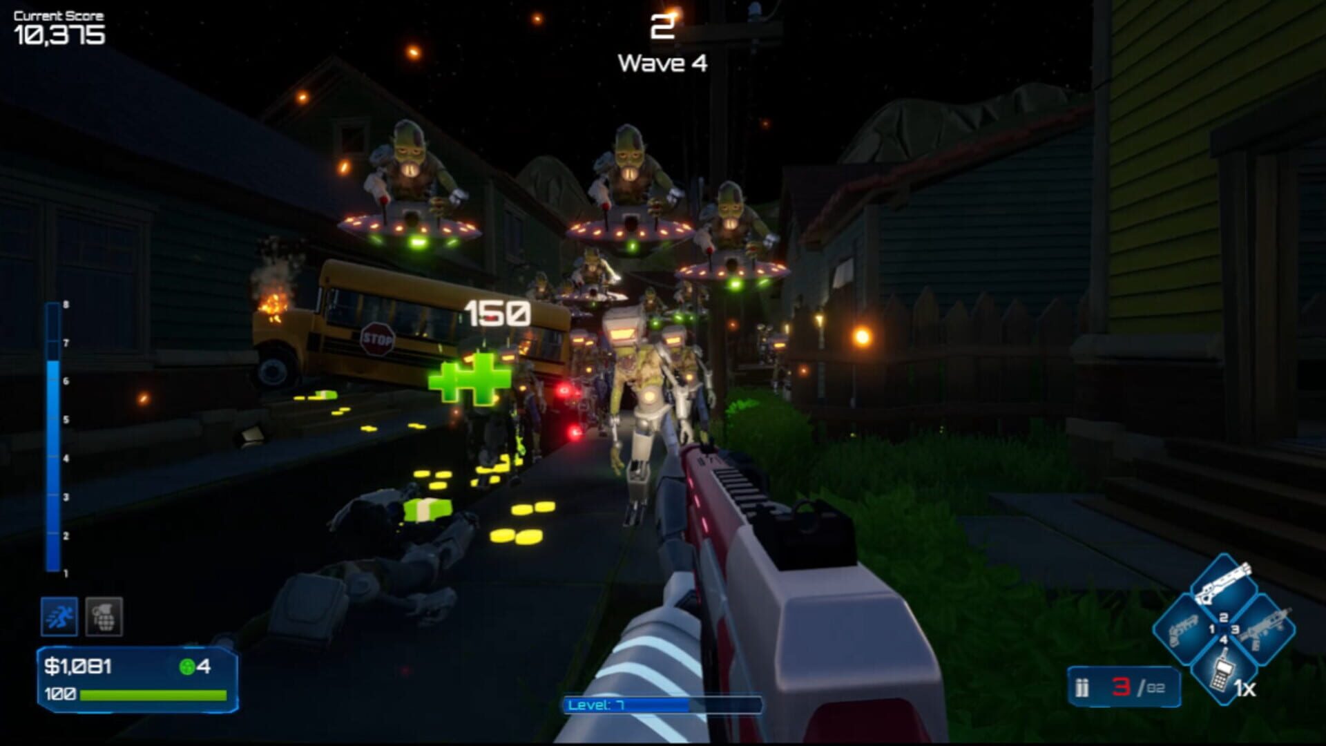 Zombots: Invasion screenshot 1