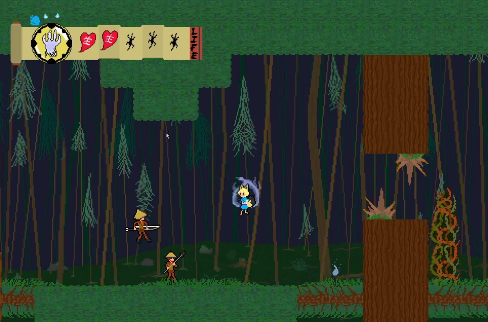 Mizuki and the Crimson Moon screenshot 1