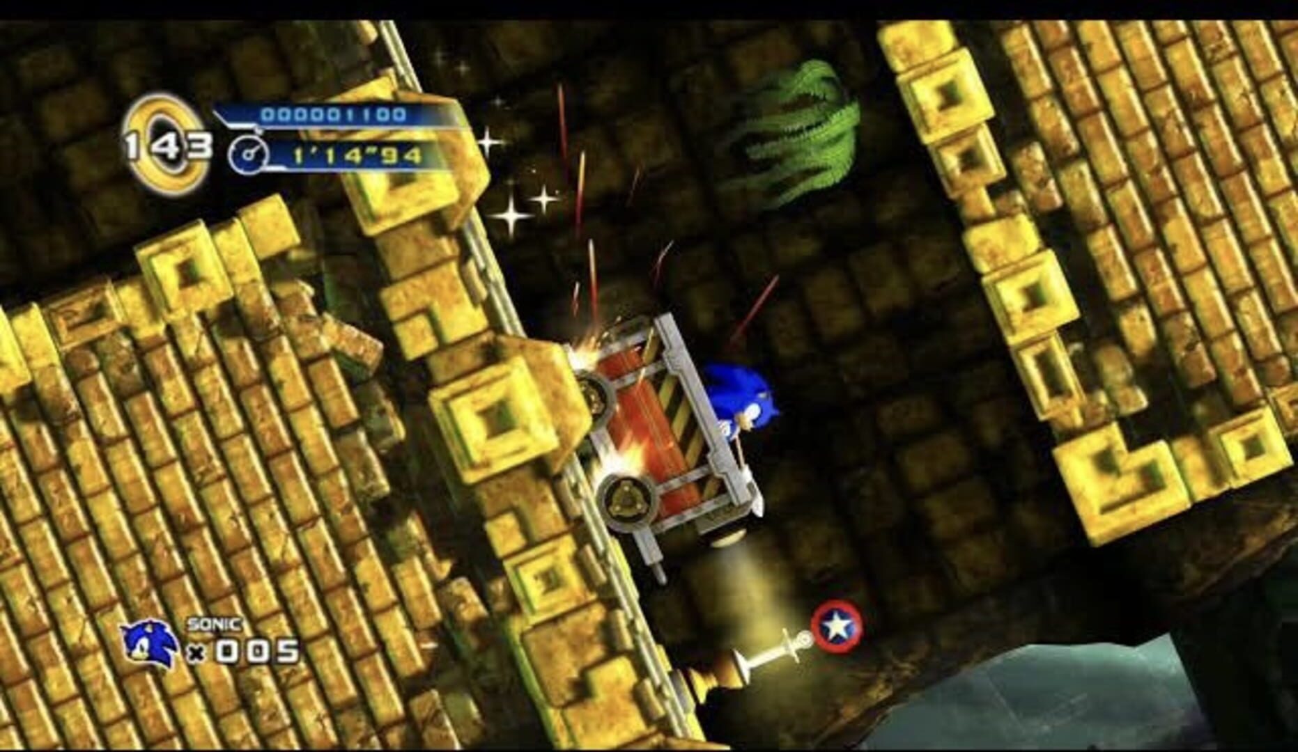 Sonic the Hedgehog 4: Episode I screenshot 1