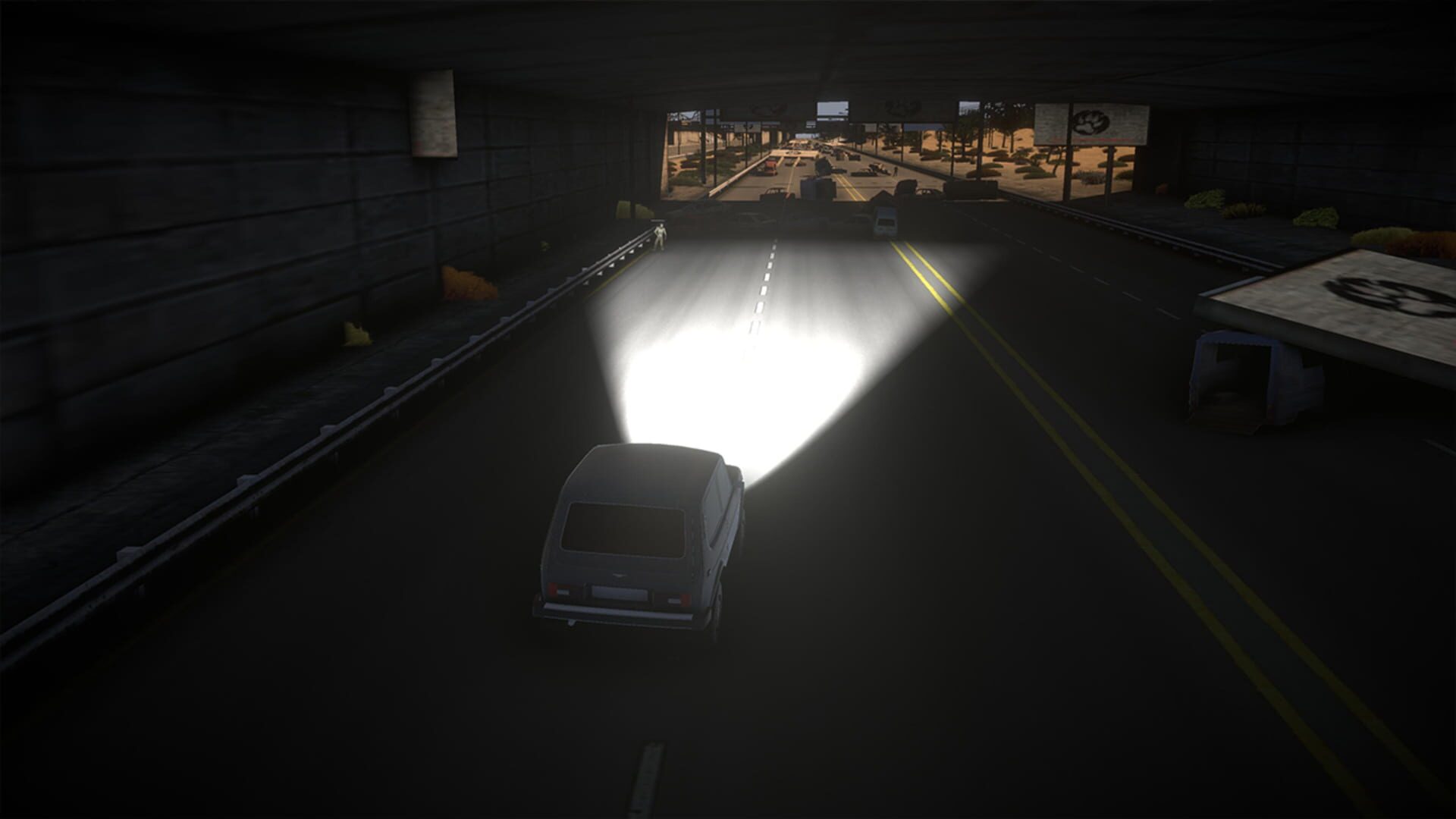 Highway Zombie Survival: Car Apocalypse screenshot 1