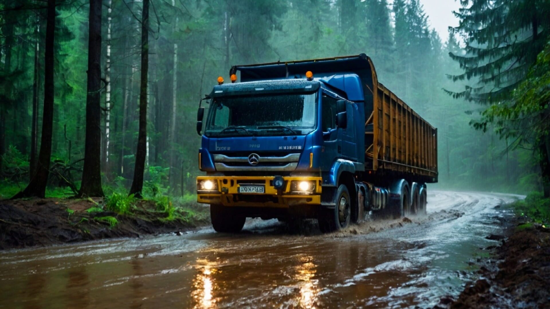 Offroad Truck Simulator screenshot 1