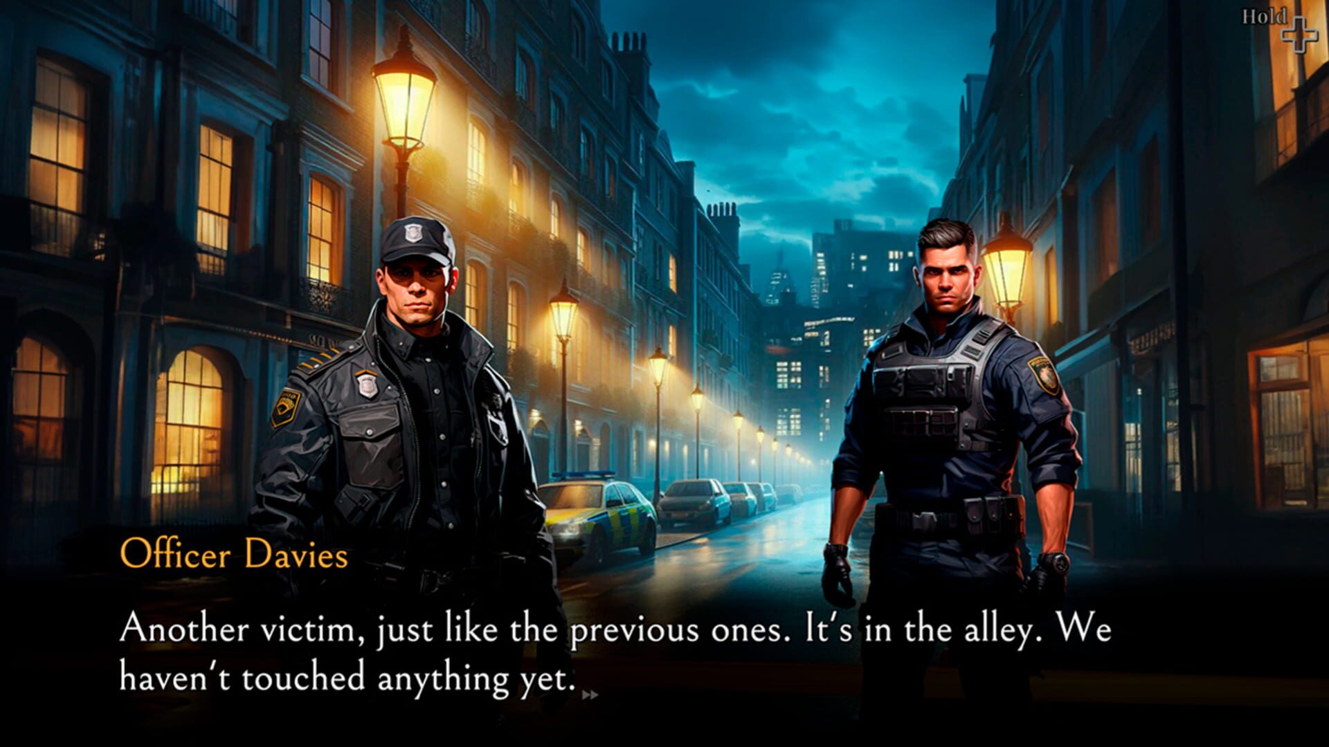Hollow Police Emblem: The Visual Novel screenshot 1
