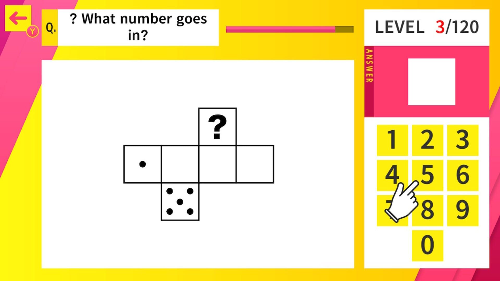 Choose and Easy Number IQ Quiz screenshot 1