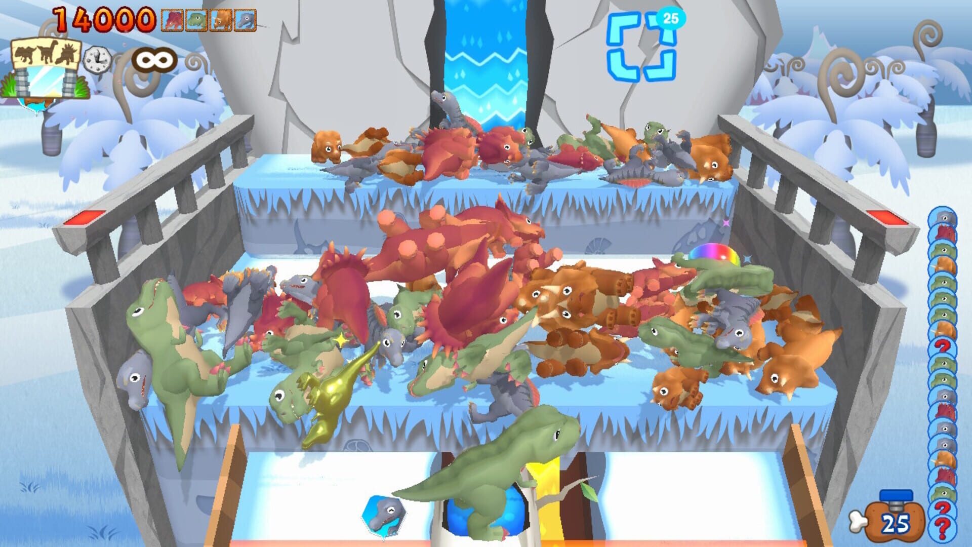Throw it! Dinosaur Panic screenshot 1