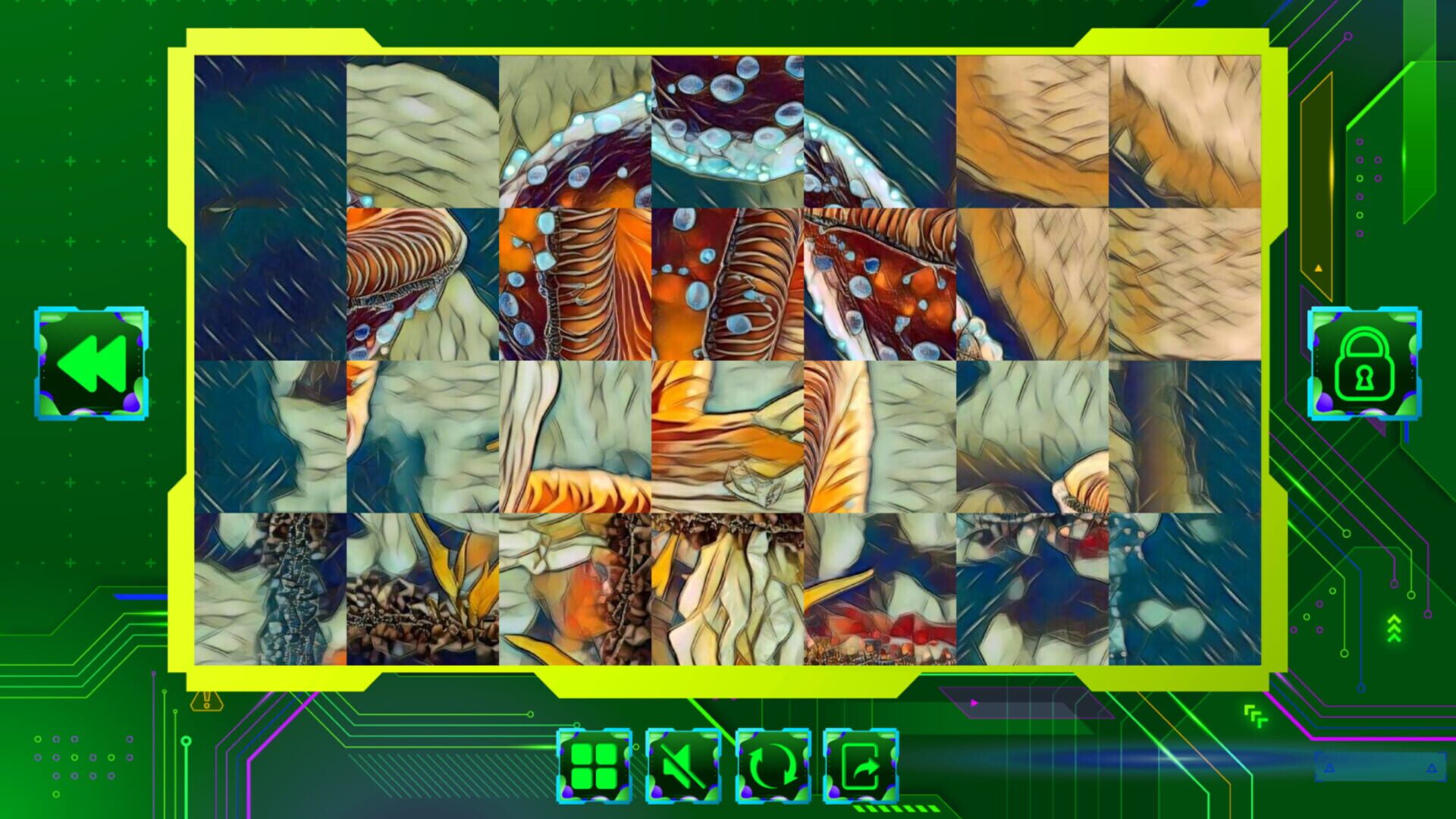Twizzle Puzzle: Mushrooms screenshot 1
