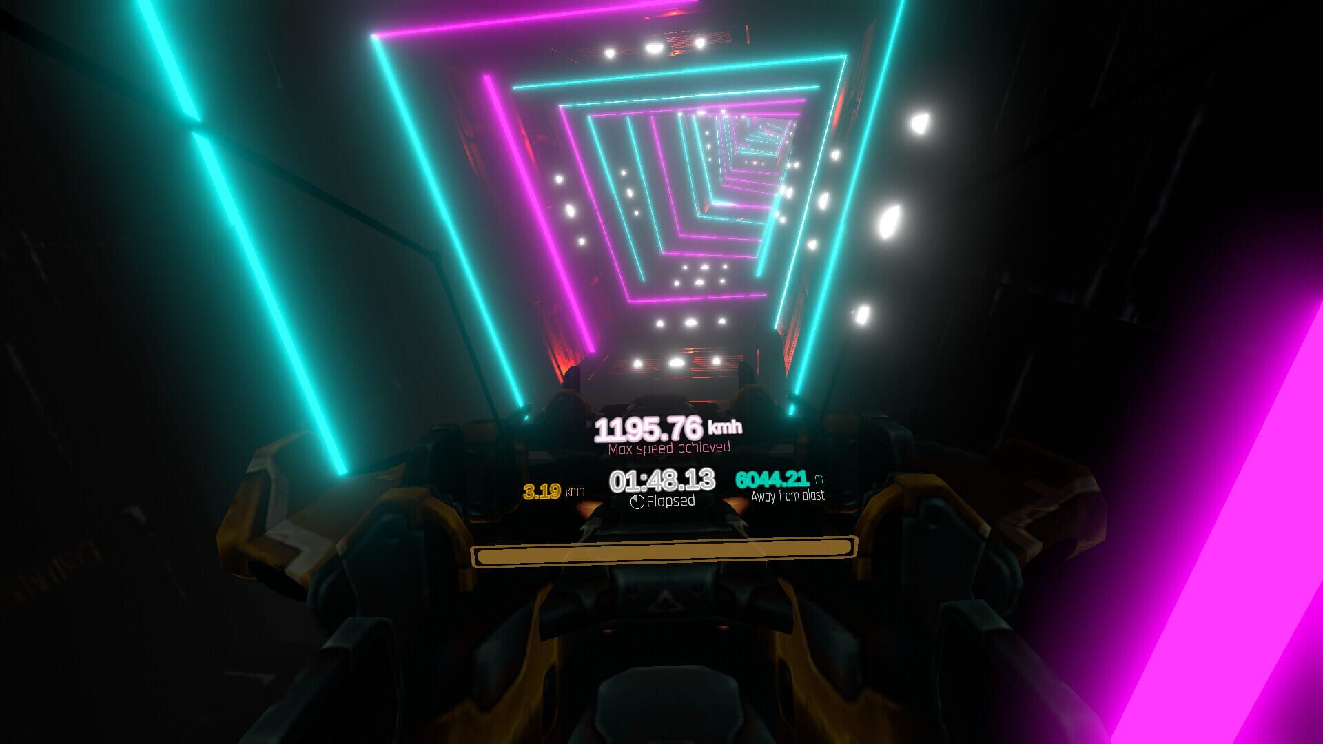 Cyber Tunnel Escape screenshot 1