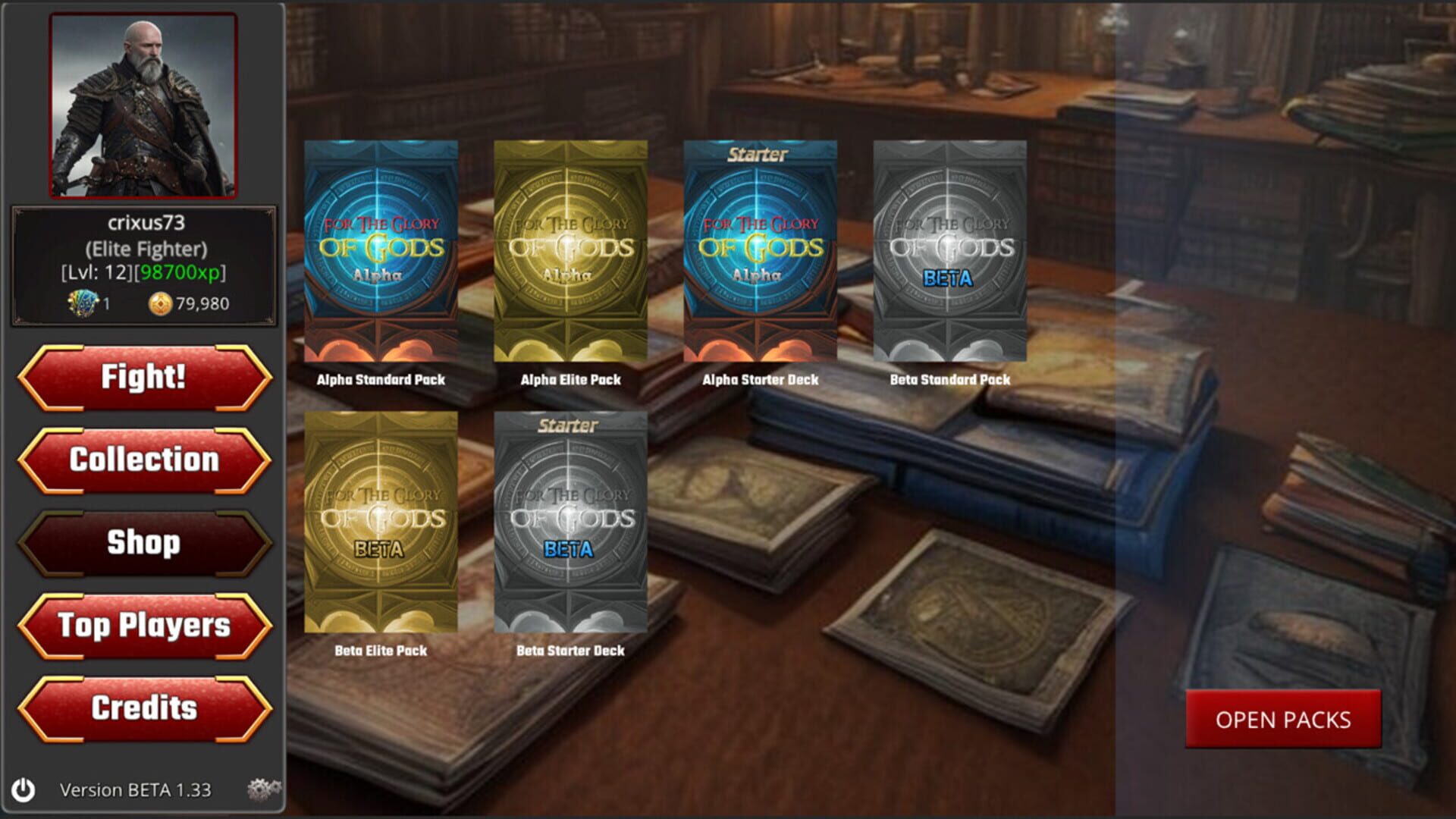For the Glory of Gods TCG screenshot 1