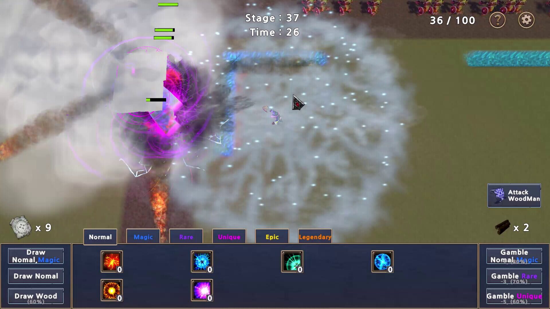 Skill Random Defense screenshot 1