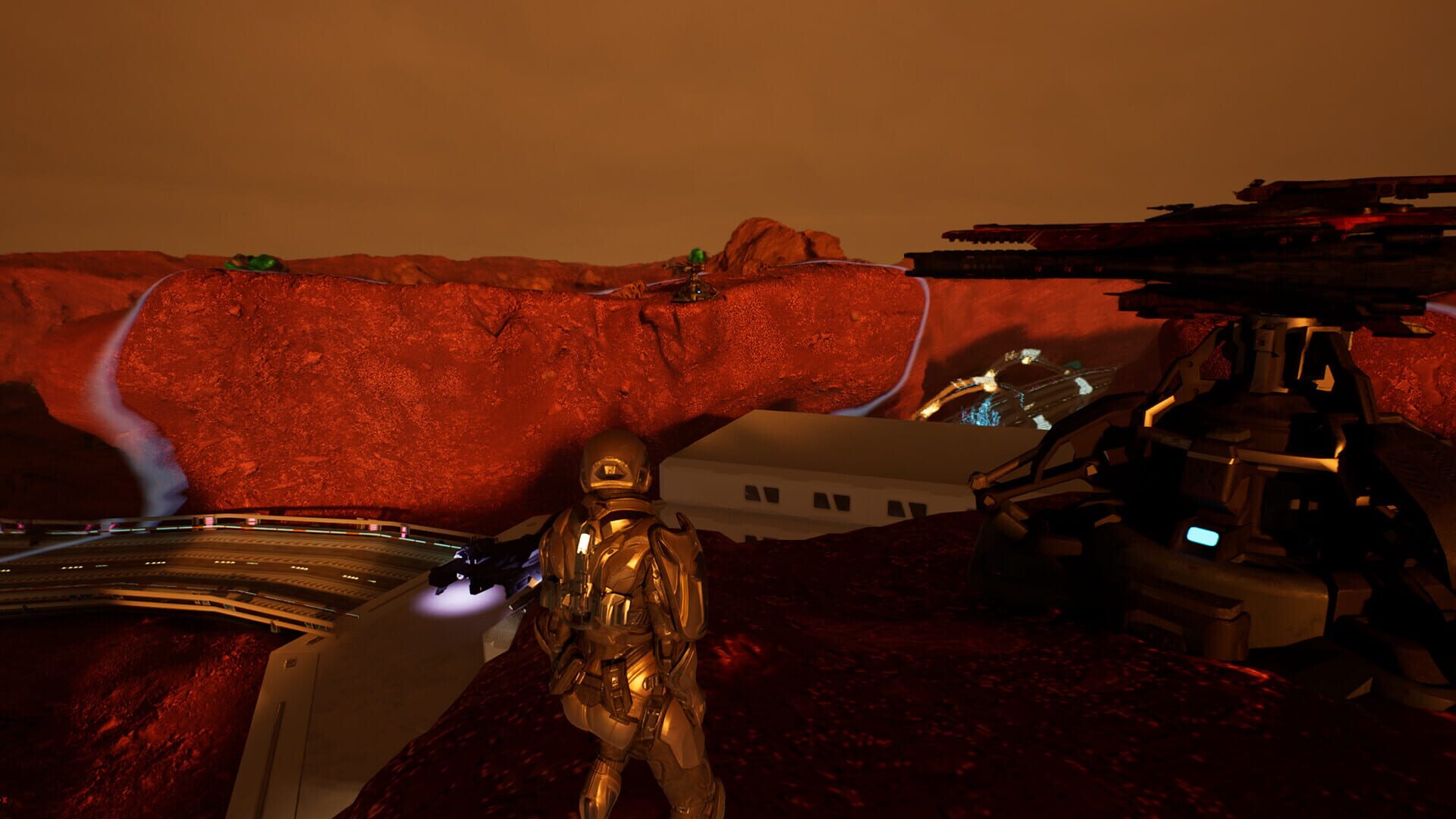 Red Planet Rampart screenshot 1