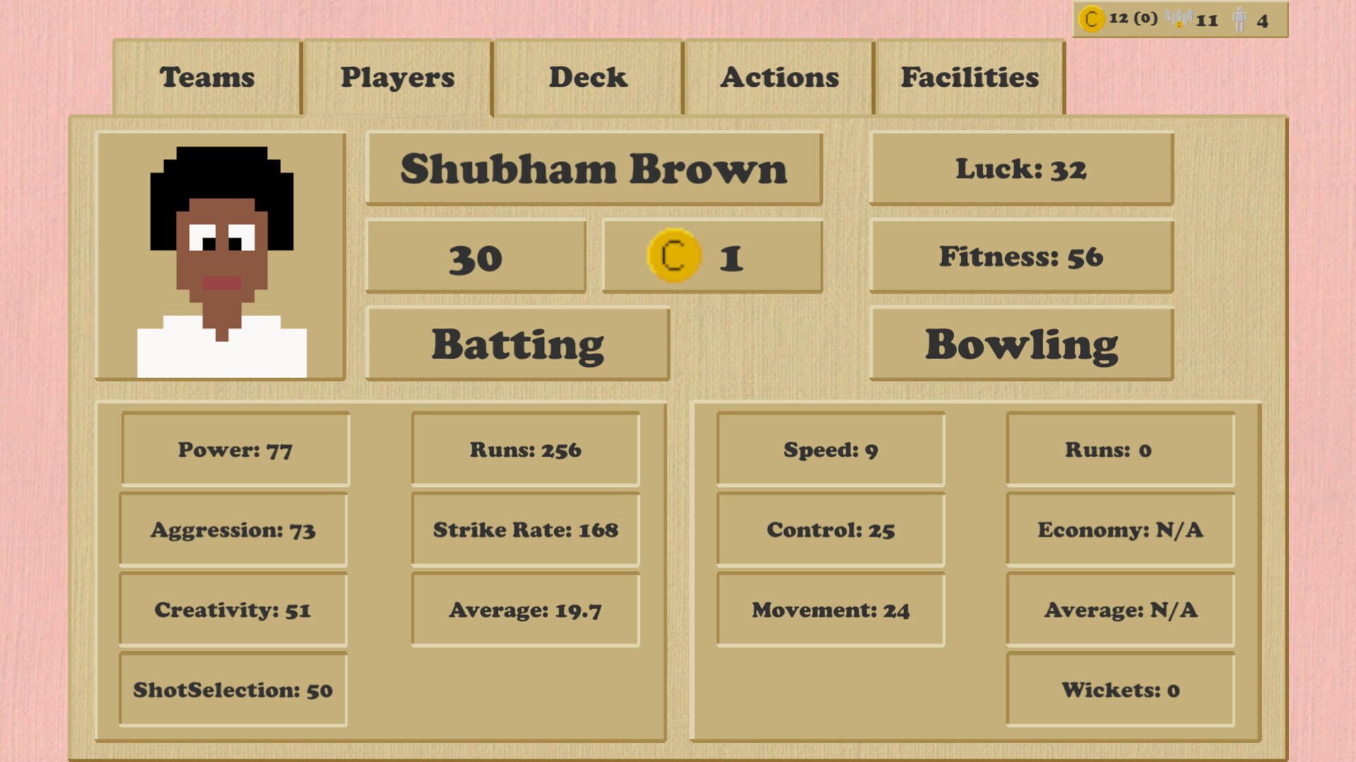 Cool Cucumber Cricket Manager screenshot 1
