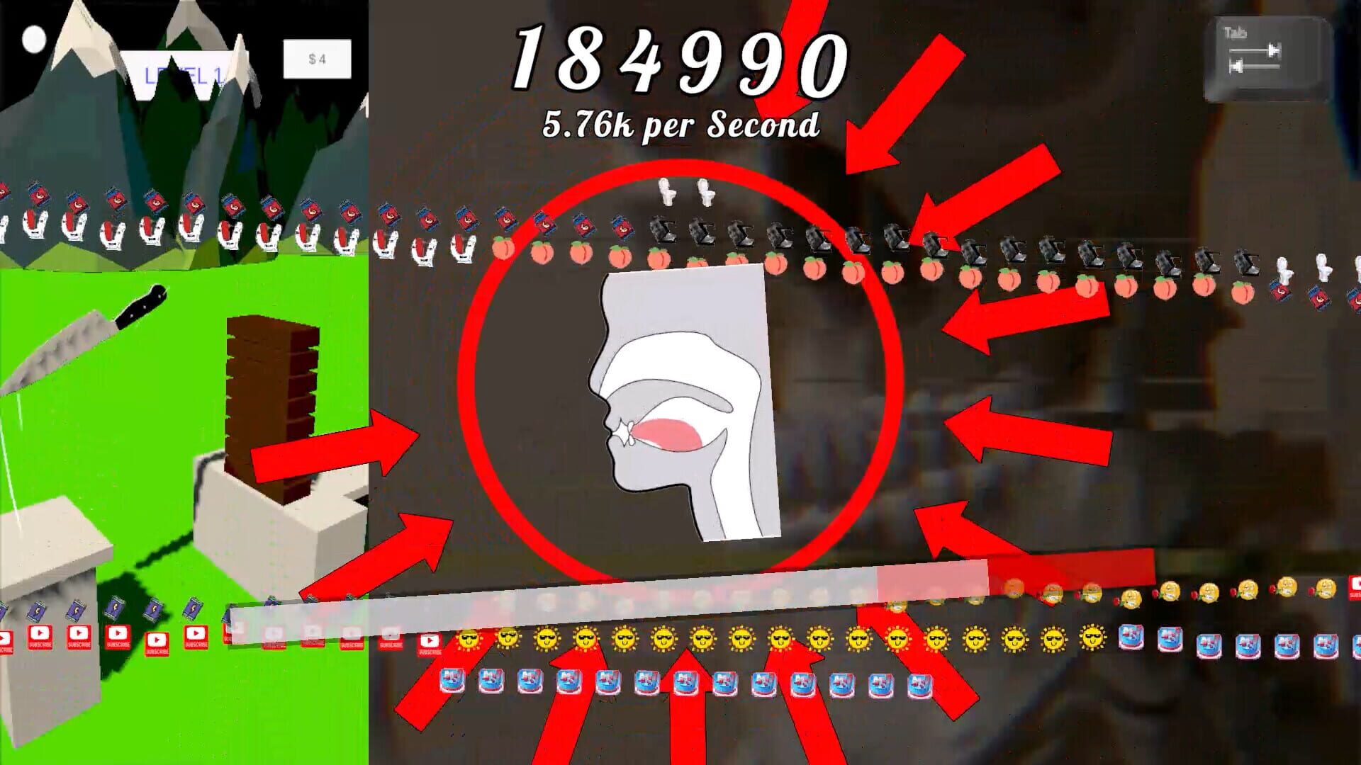 Mewing Simulator screenshot 1