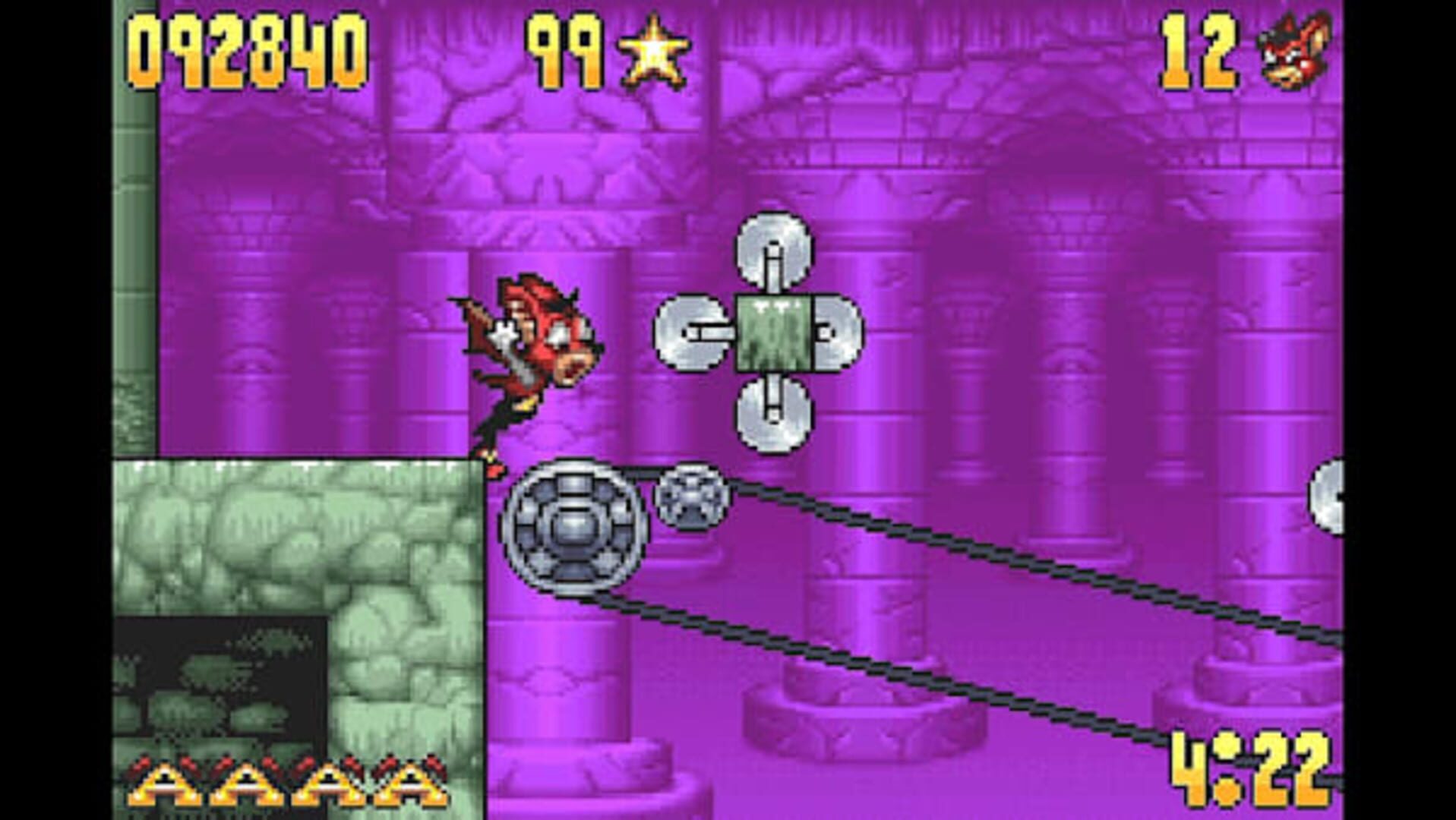 Aero The Acro-Bat: Rascal Rival Revenge screenshot 1