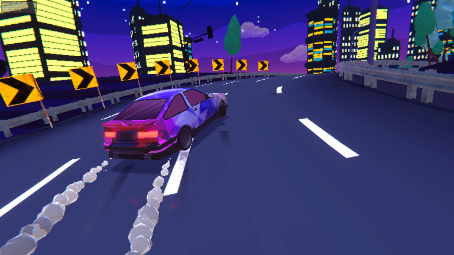 Pixel Retro Drift: Arcade Car Racing screenshot 1