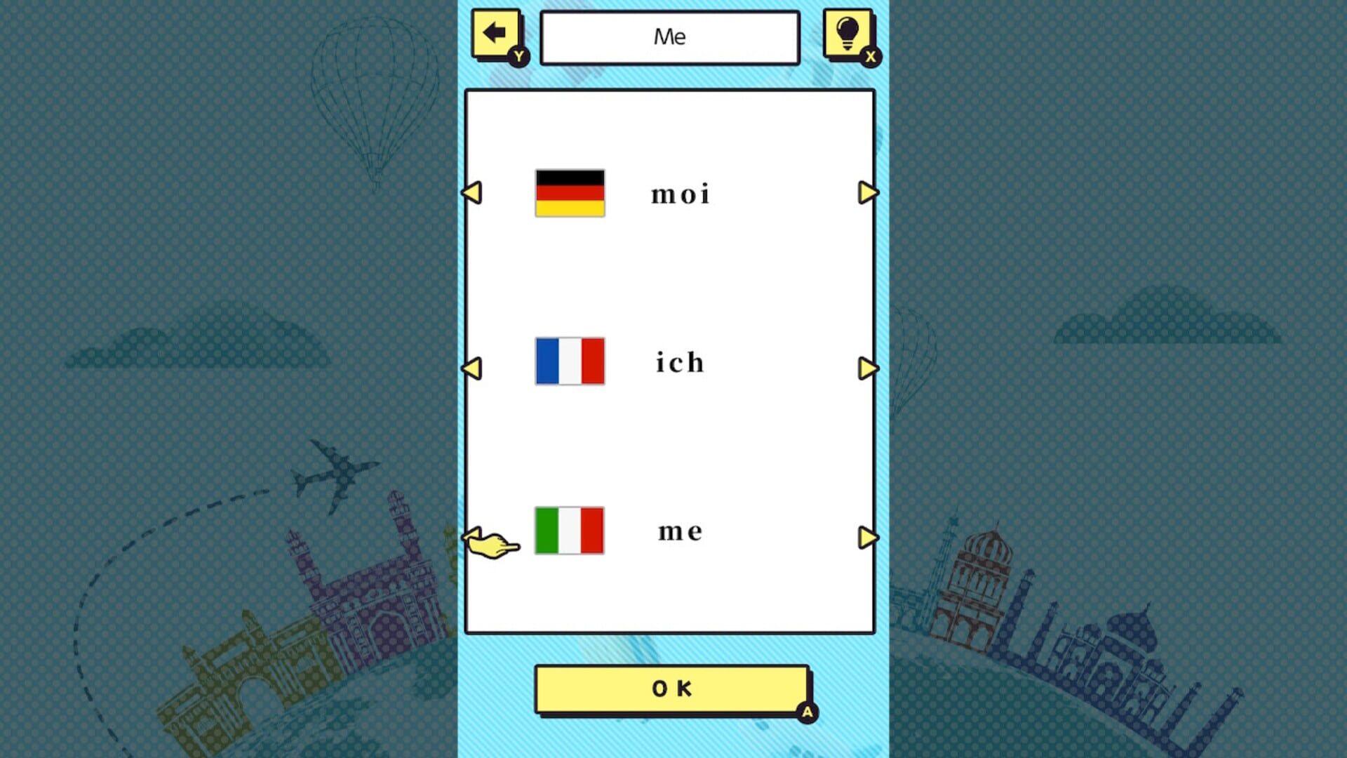 Spin & Match Puzzle Learn at Once 3 Languages screenshot 1
