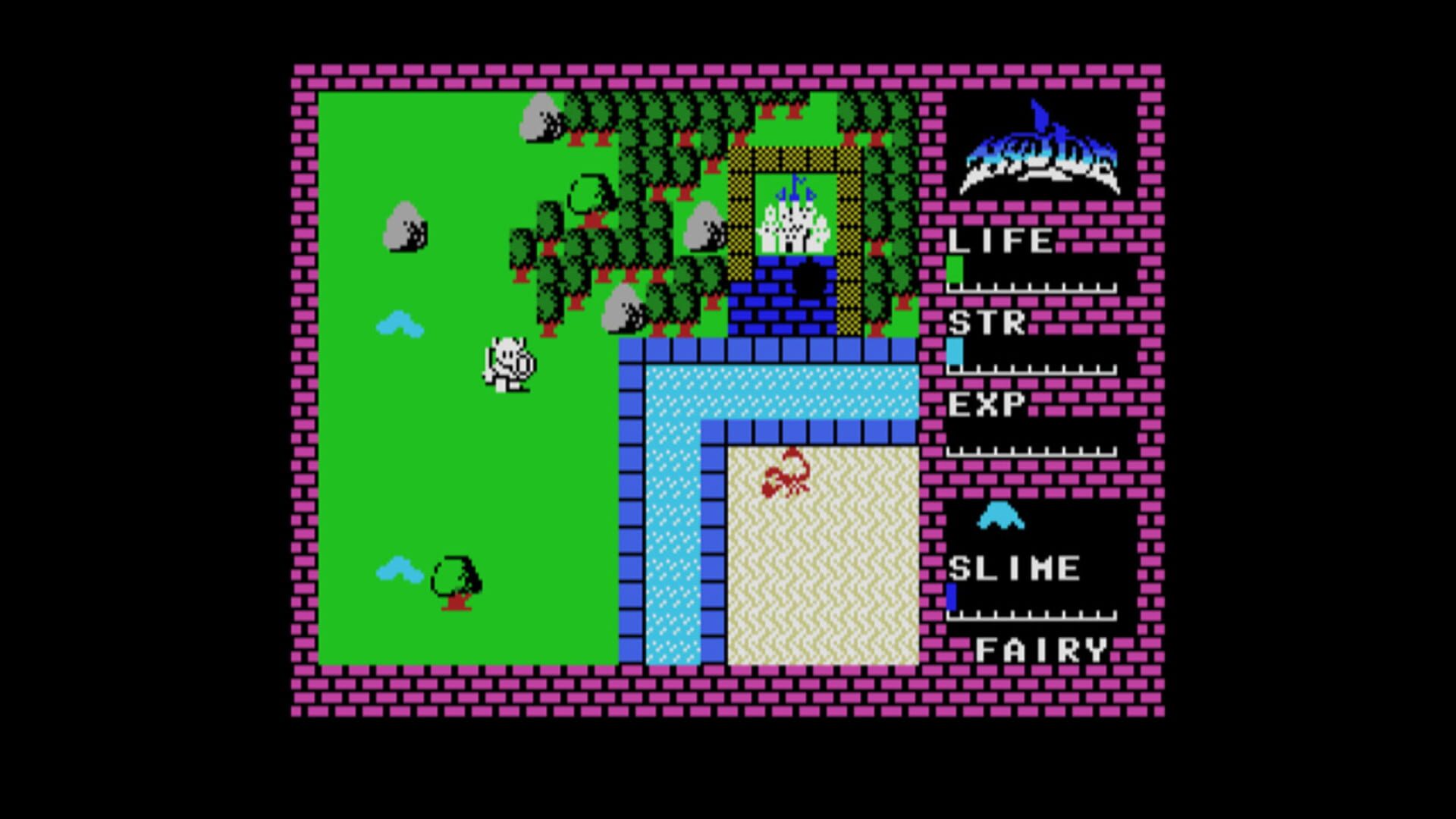 Eggconsole Hydlide MSX screenshot 1