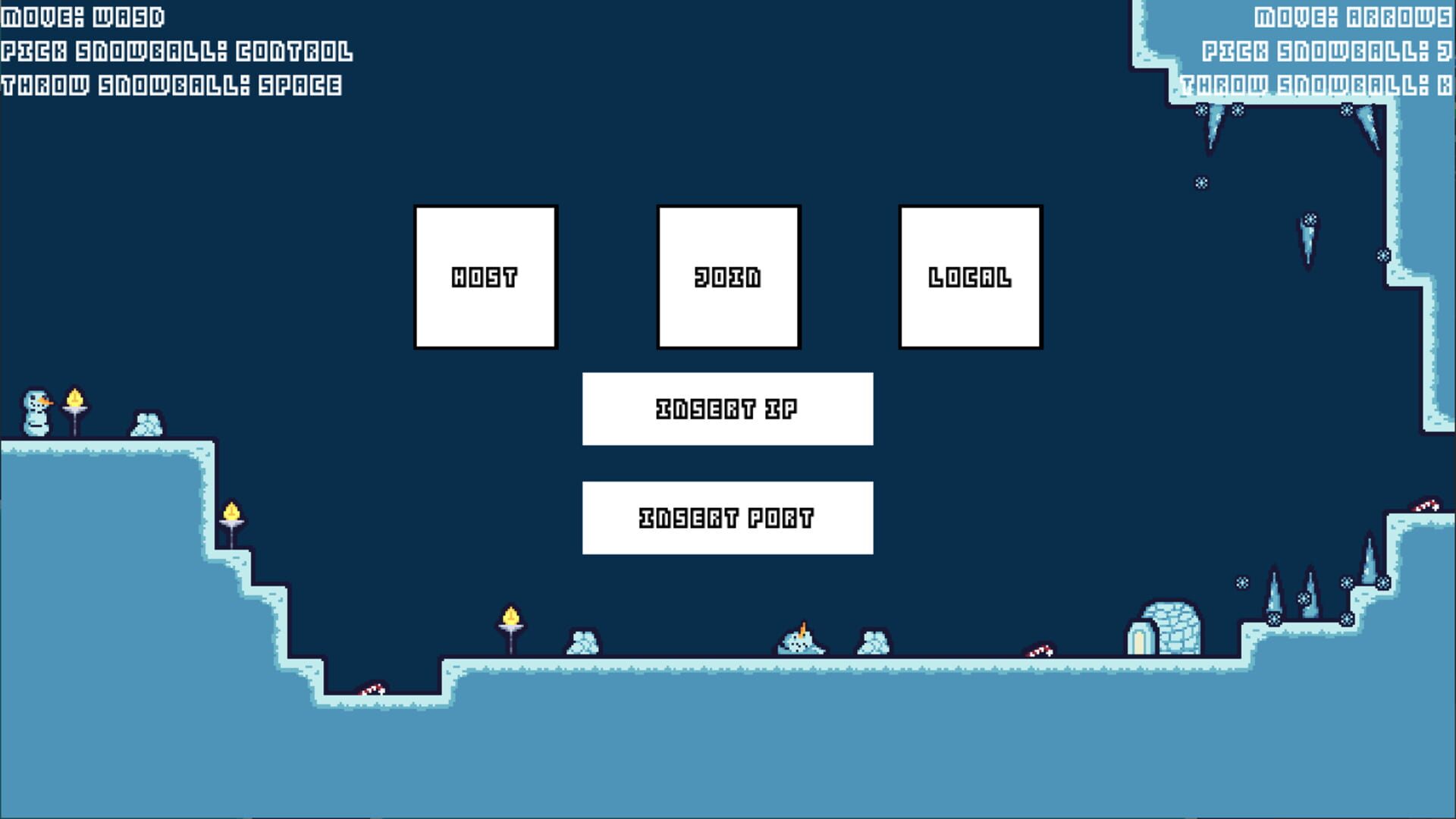 Snow Fight screenshot 1