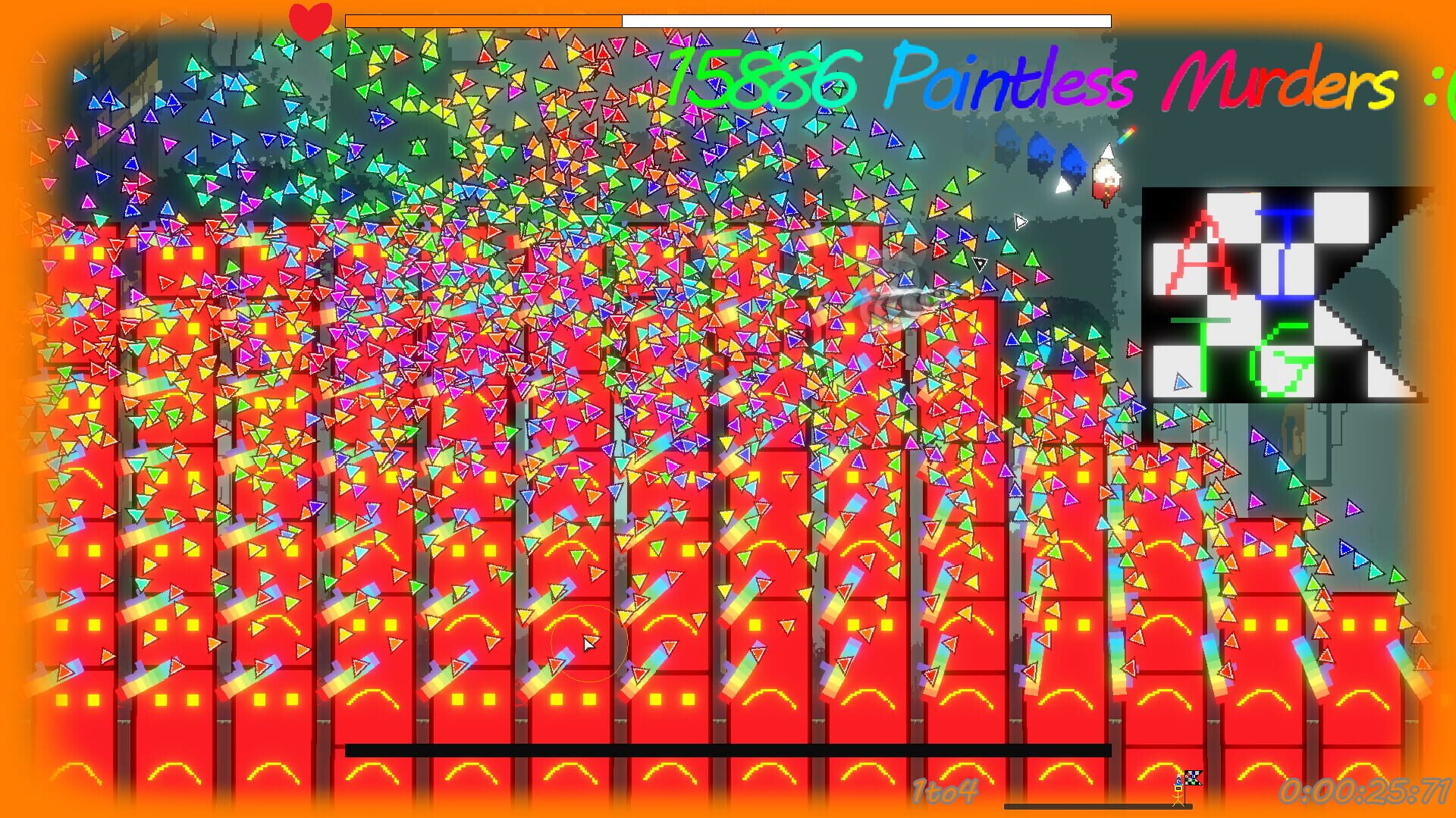 A2C: Ayry Seems to be Playtesting a 2D Runner Shooter from Cci screenshot 1