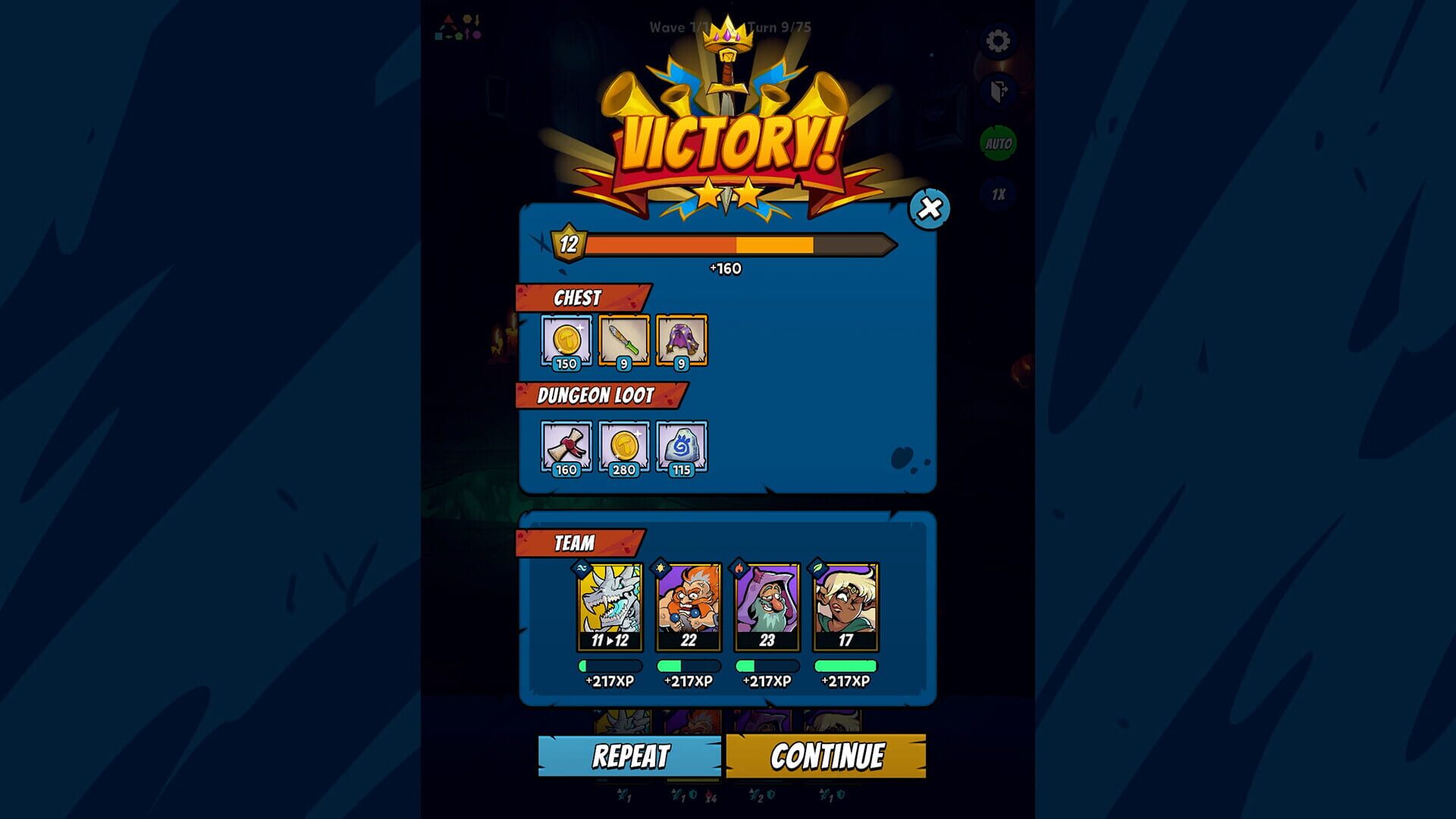 Mobile Dungeon screenshot 1