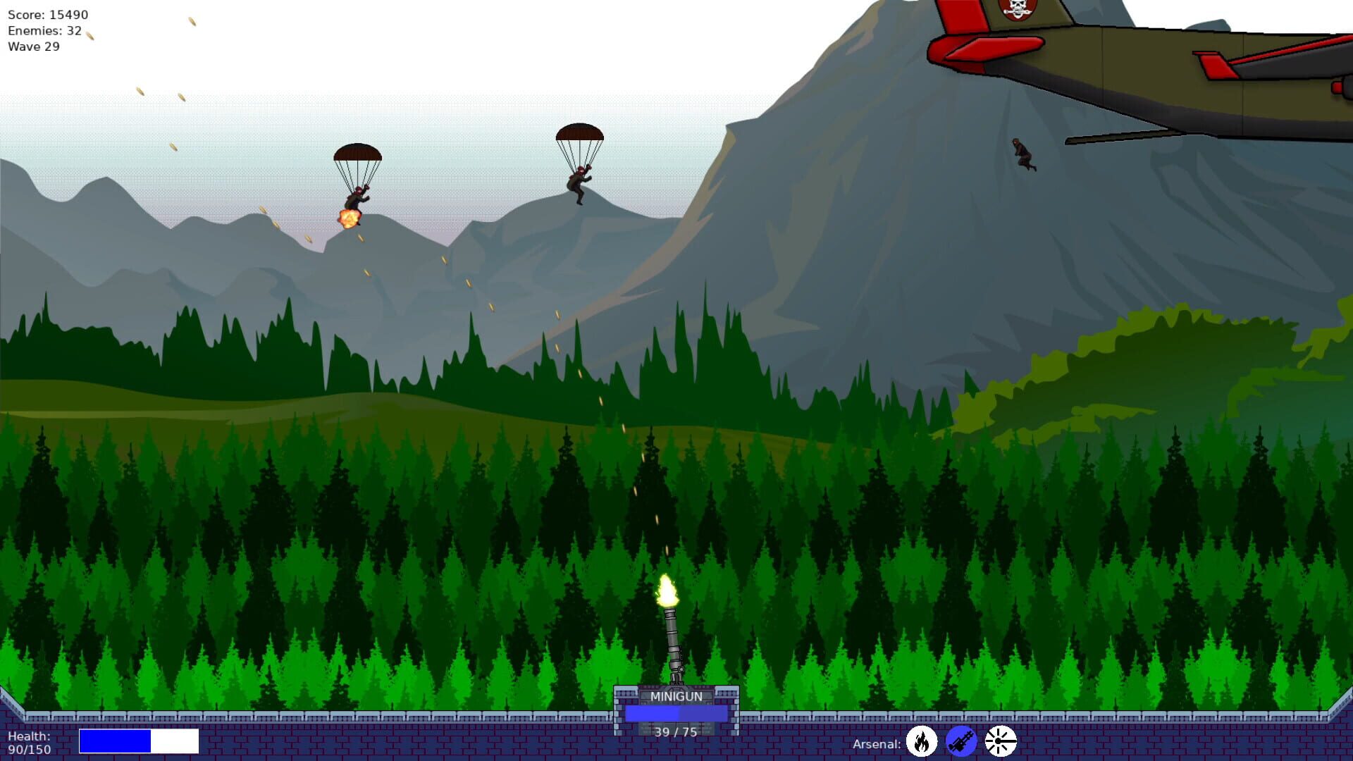 Paratroopers Raid screenshot 1